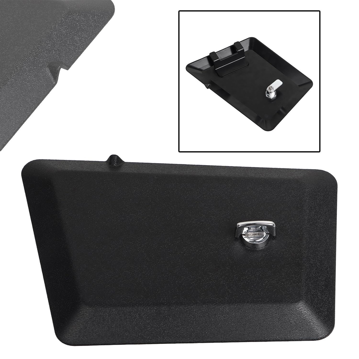 Tapa dura carenado izquierdo ABS negro para Honda Goldwing GL1500 1988-2000