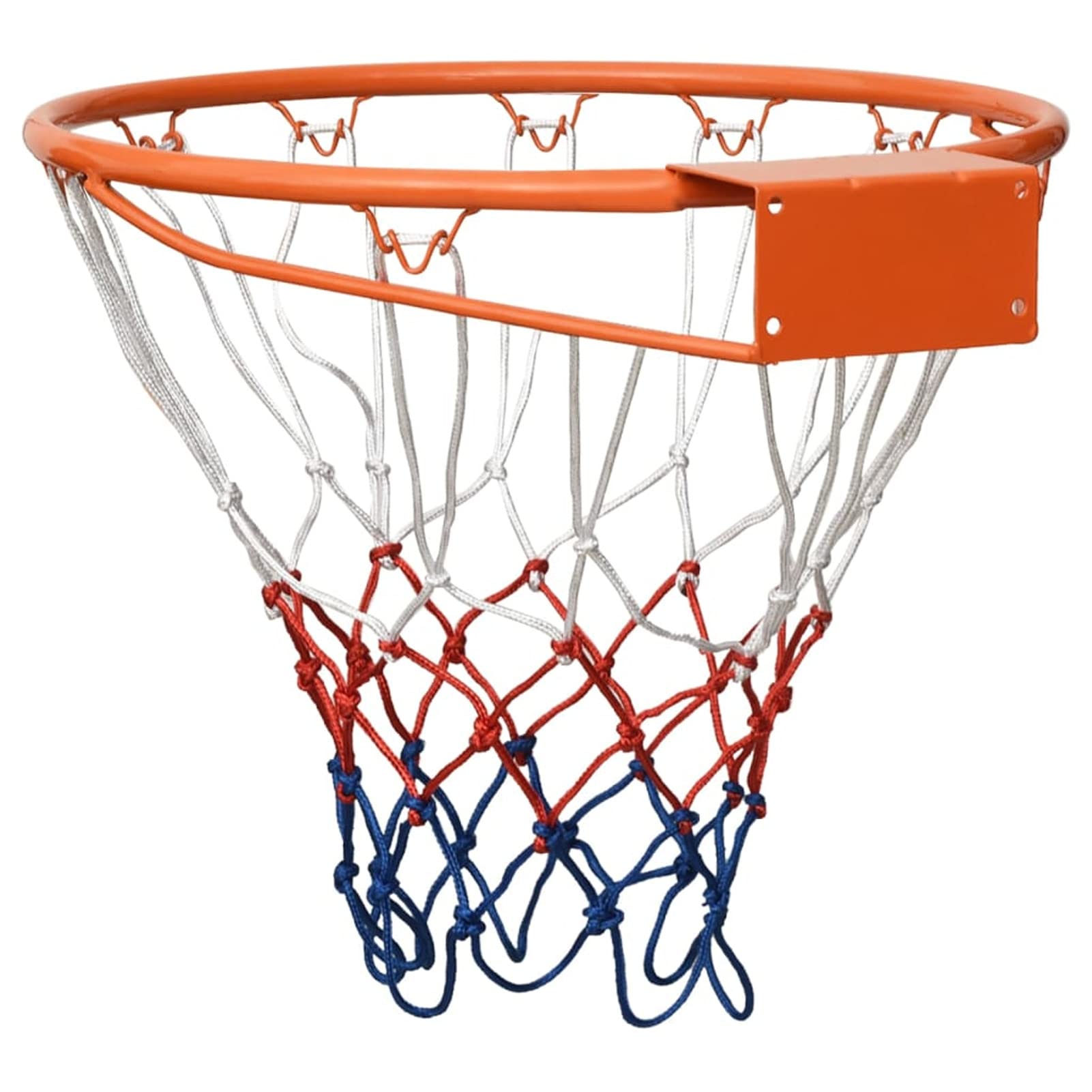 Homgoday Aro de Baloncesto Acero Naranja 39 cm