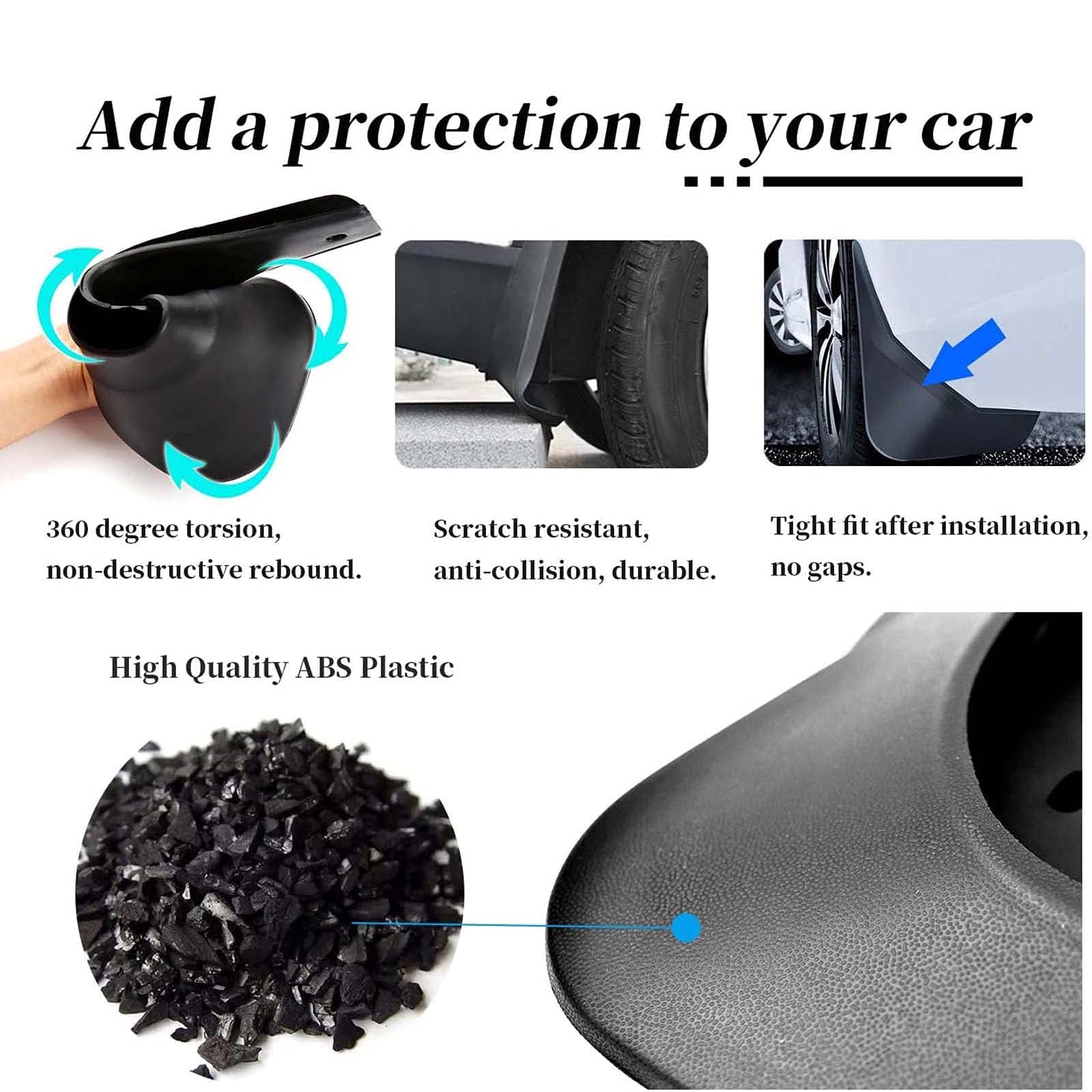 BMW I3 Schmutzfänger Set - 4-teilig Kotflügel Schutz Für 2014-2021 Modelle