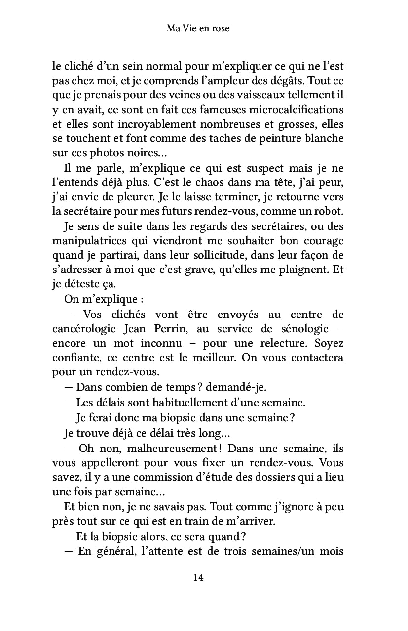 Ma Vie en rose: Journal d'une cancéreuse devenue malade du coeur