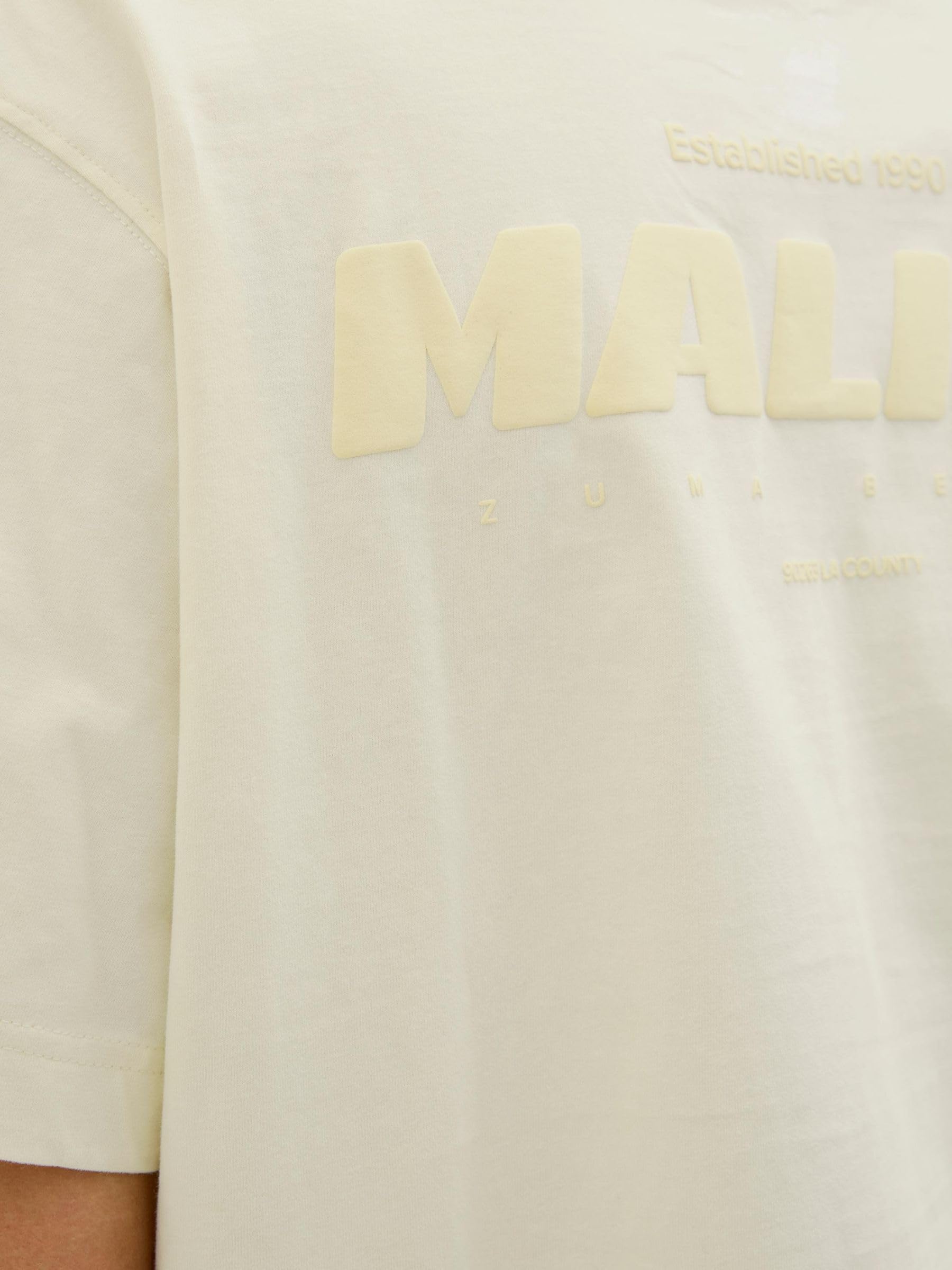 JACK & JONES Męska koszulka z nadrukiem na plecach Jcointerlude Easter Tee SS Crew Neck, Sweet Corn, S
