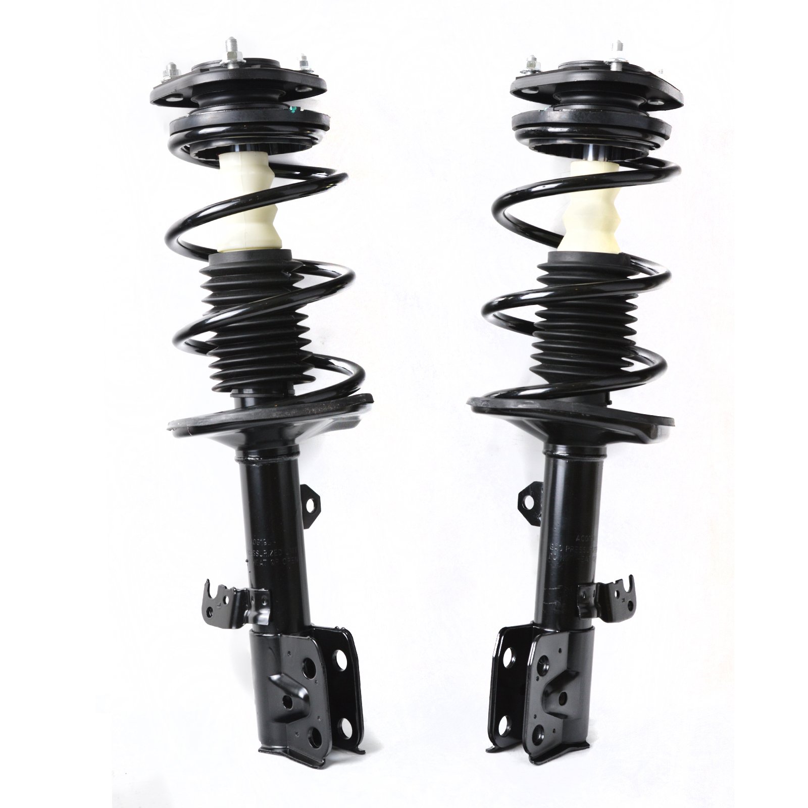 2 Pieces Front Side Suspension Shock Absorber Strut & Springs& SpringsAssembly Complete Gas Kit Mounting Hardware Compatible with Toyota Corolla 2009-2012|Toyota Matrix 2011-2013