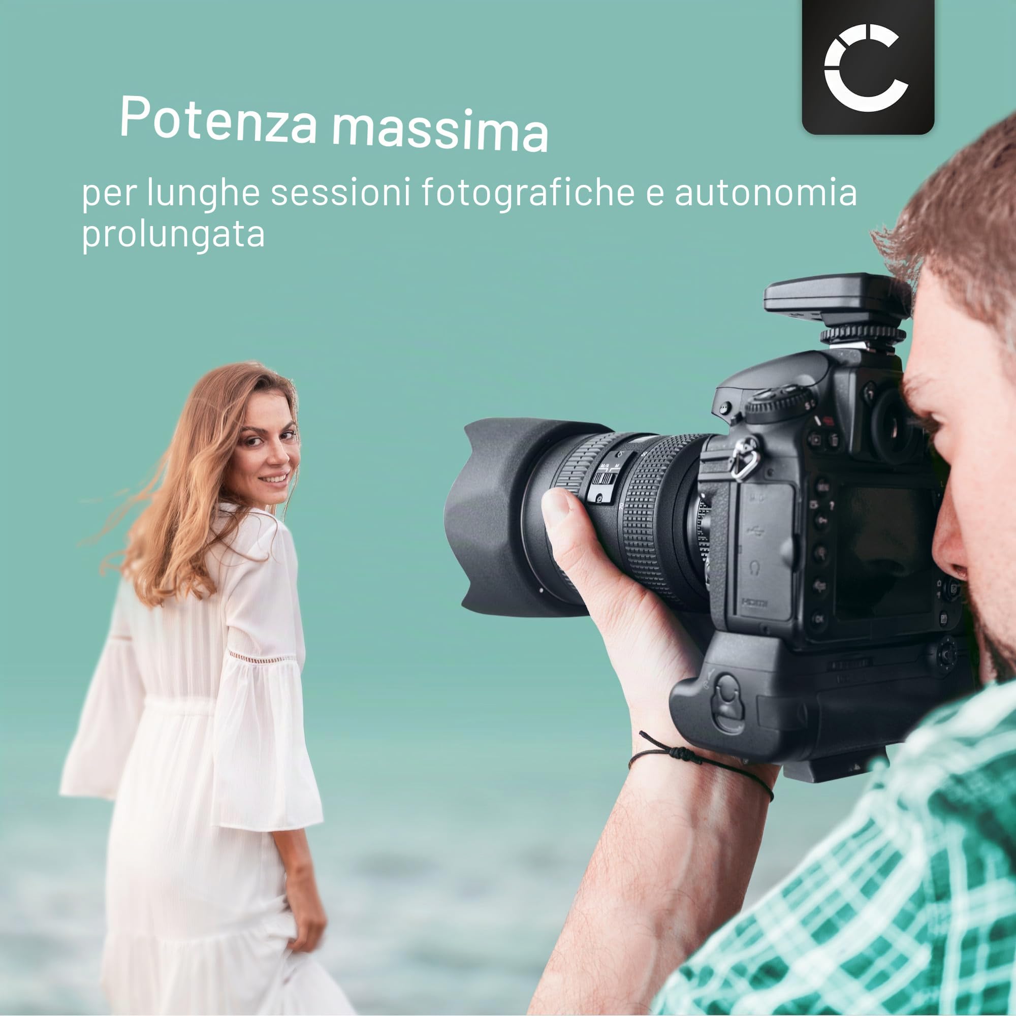 CELLONIC Impugnatura Batteria Compatibile con Sony A7 IV (ILCE-7M4)