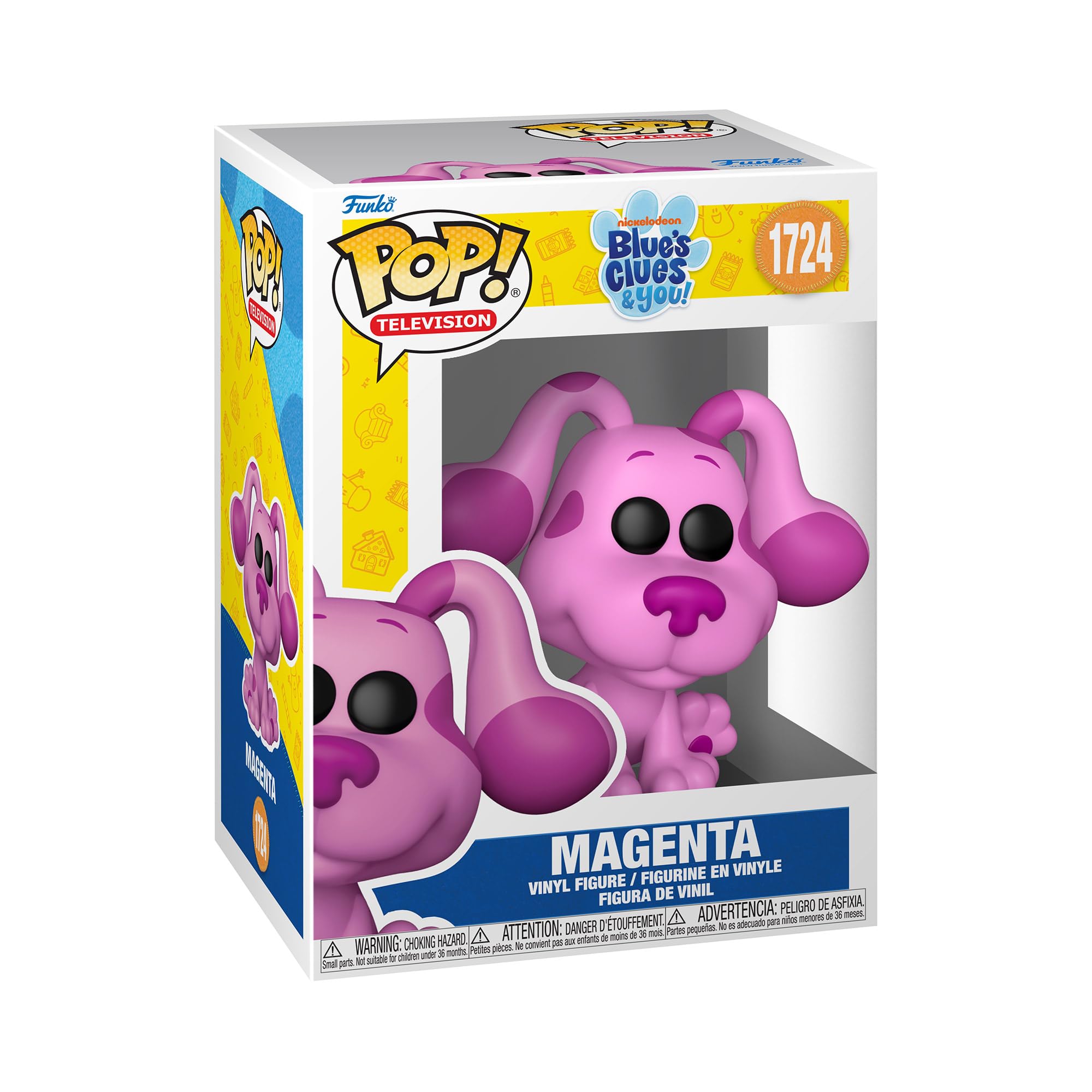 Funko Pop! Animation: Blues Clues - Magenta - Vinyl-Sammelfigur - Geschenkidee - Offizielle Handelswaren - Spielzeug Für Kinder und Erwachsene - TV Fans - Modellfigur Für Sammler und Display