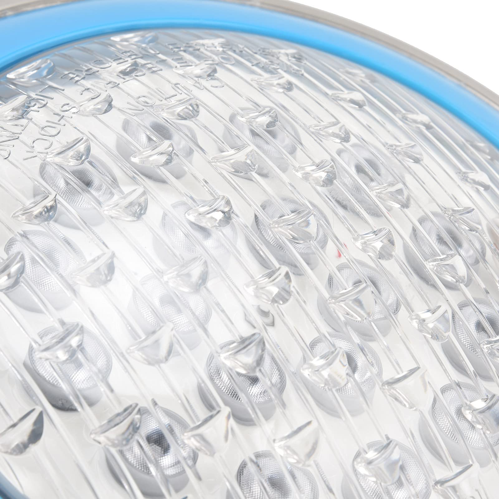 Światło do Basenu Simim, IP68 Wodoodporna Dioda LED Duża twardość Odporność na Ciepło Pilot Podwodne światło RGB ze śrubą do Akwarium do Siming Pool (12W)