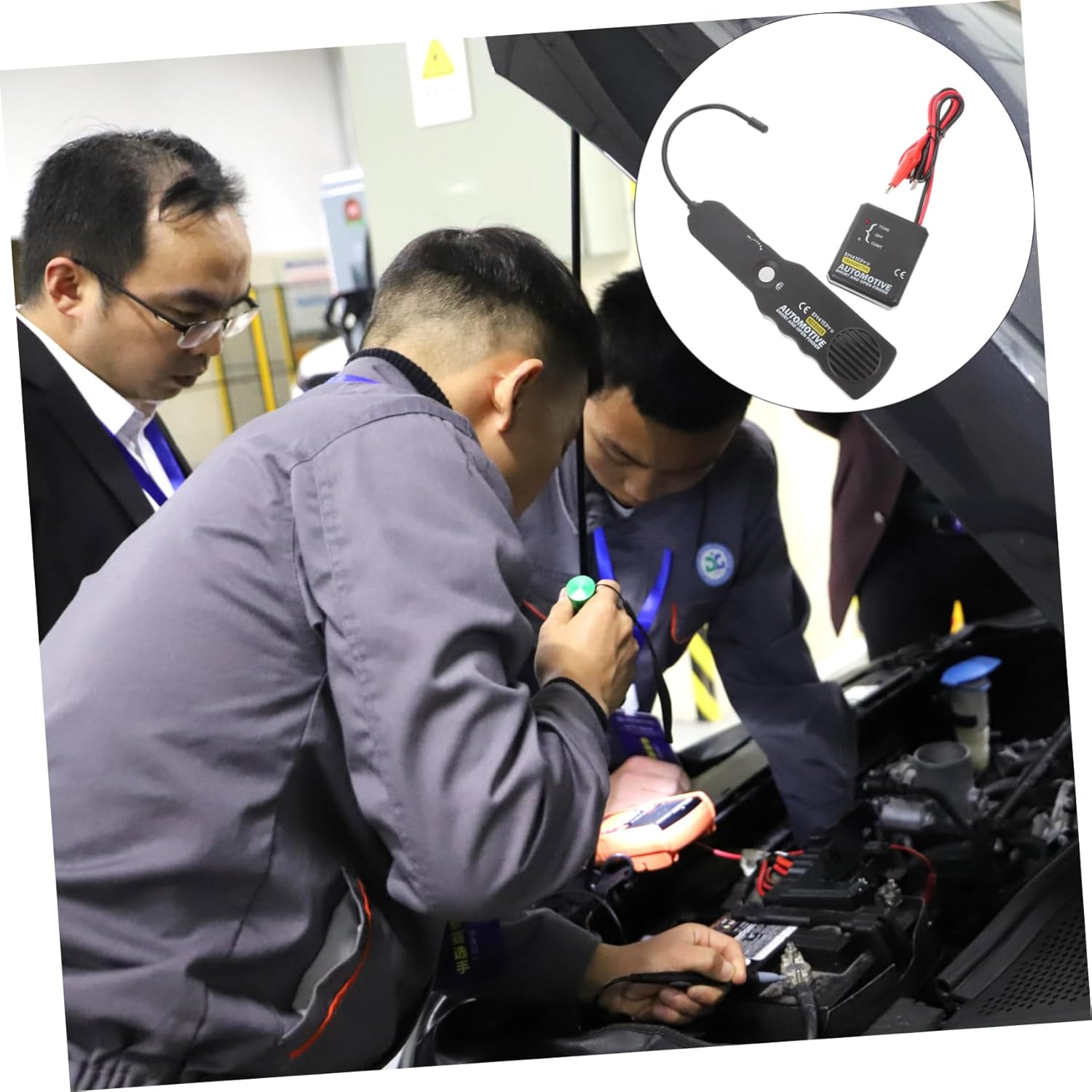 Professional Short Circuit Tester Cable Tracer Tool for Automotive Repair Easy to Use Compact Design Detects Open Circuits and Breaks Efficiently