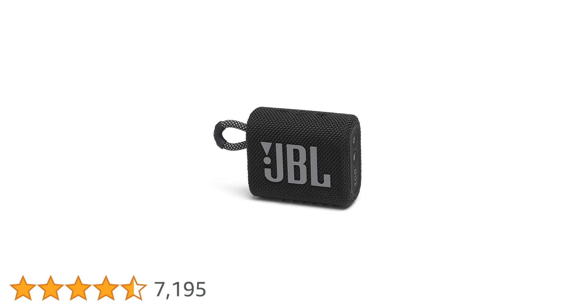 Amazon.co.jp: JBL GO3 Bluetoothスピーカー USB C充電/IP67防塵