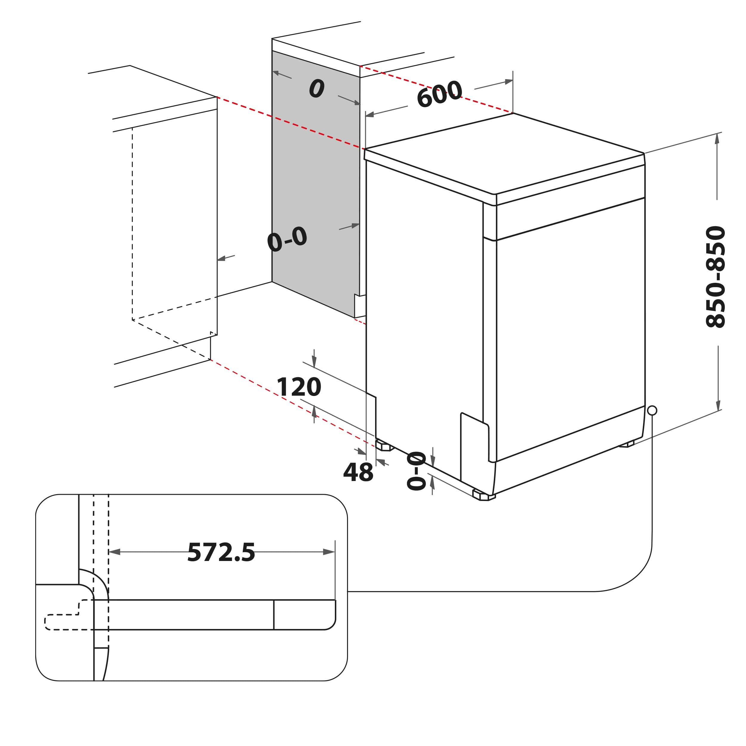 Bauknecht BKSV2FBN3CX Spülmaschine freistehend 60 cm, 14 Maßgedecke, ActiveDry automatische Türöffnung, MultiZone, Sensorprogramm, leise 41 dB, Edelstahl