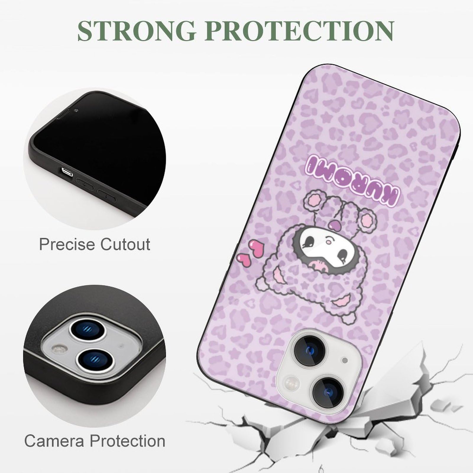 Amazon.co.jp: クロミ ちゃん ヒョウ柄 スマホケース iPhone 13 Mini