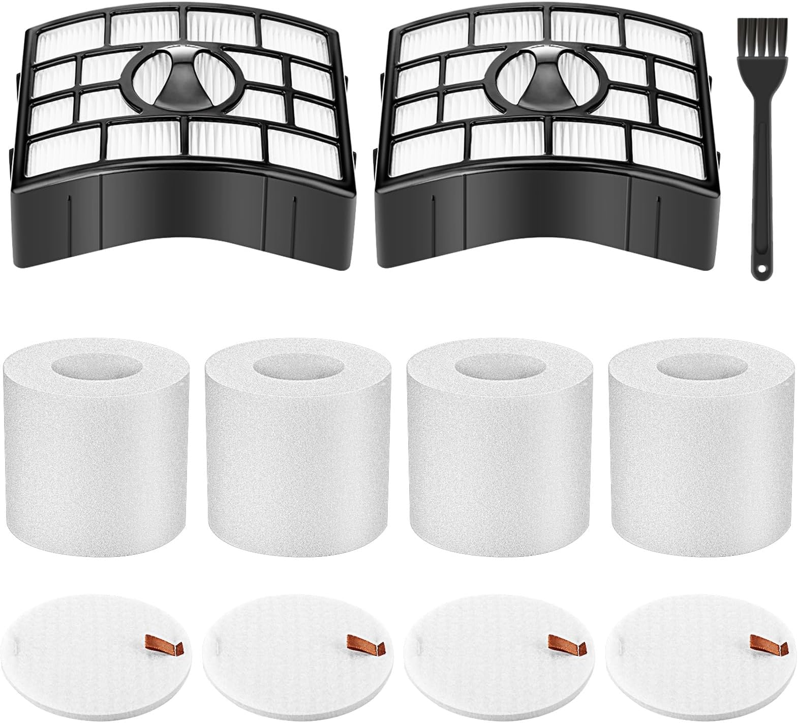 Shark Rotator True Pet Top Deals 4X Foam Felt Filter For Shark Nv650 Nv750 Nv652 Nv751 Replacement Park Shark Apex Vacuum Filter Replacement - Foto 6