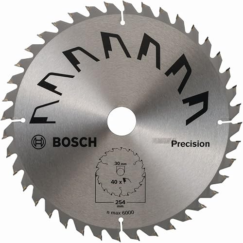 Bosch 1x Lame de Scie Circulaire Precison (pour Bois, Ø 2…