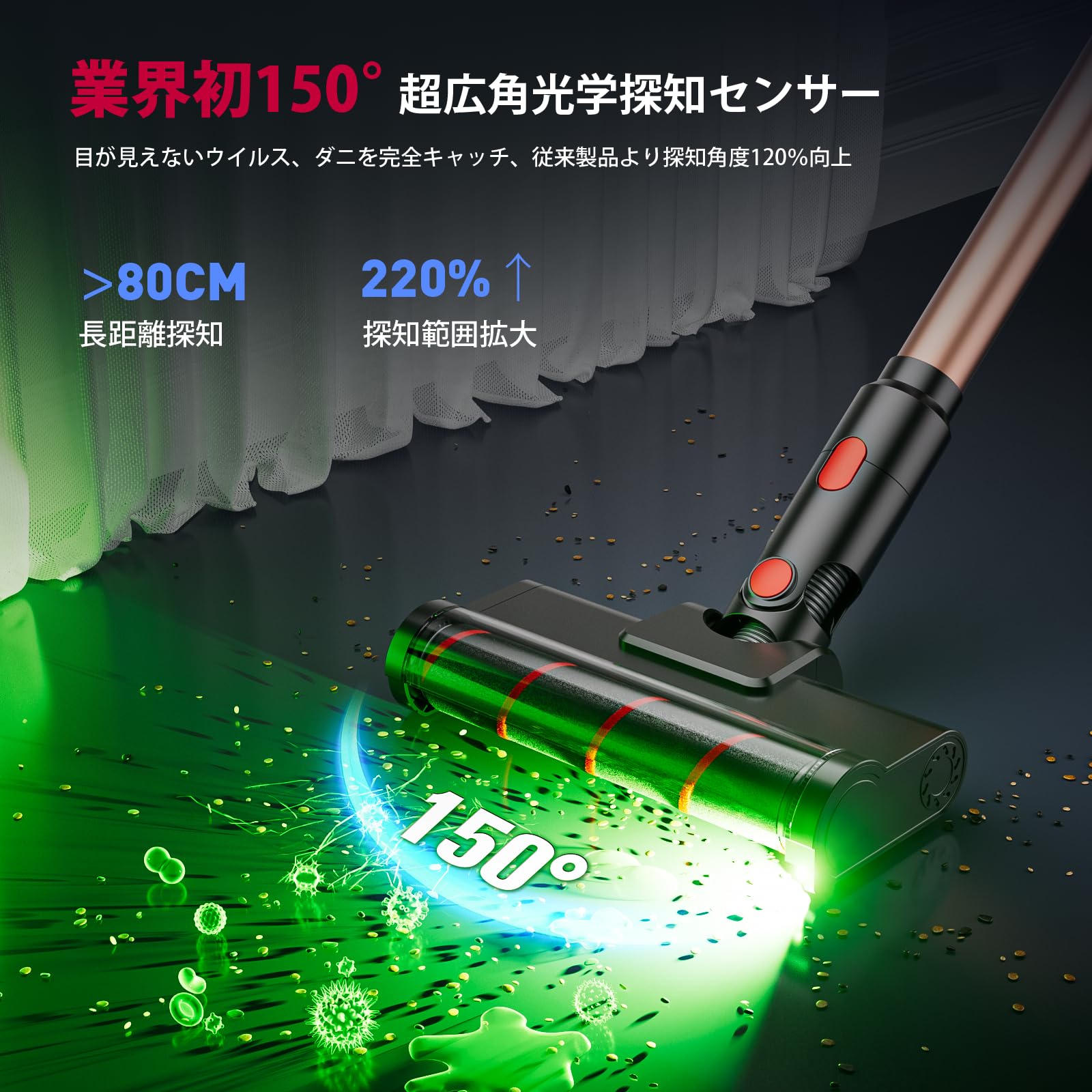 Amazon | 掃除機 コードレス【2027先行バージョン 業界初独立モーター