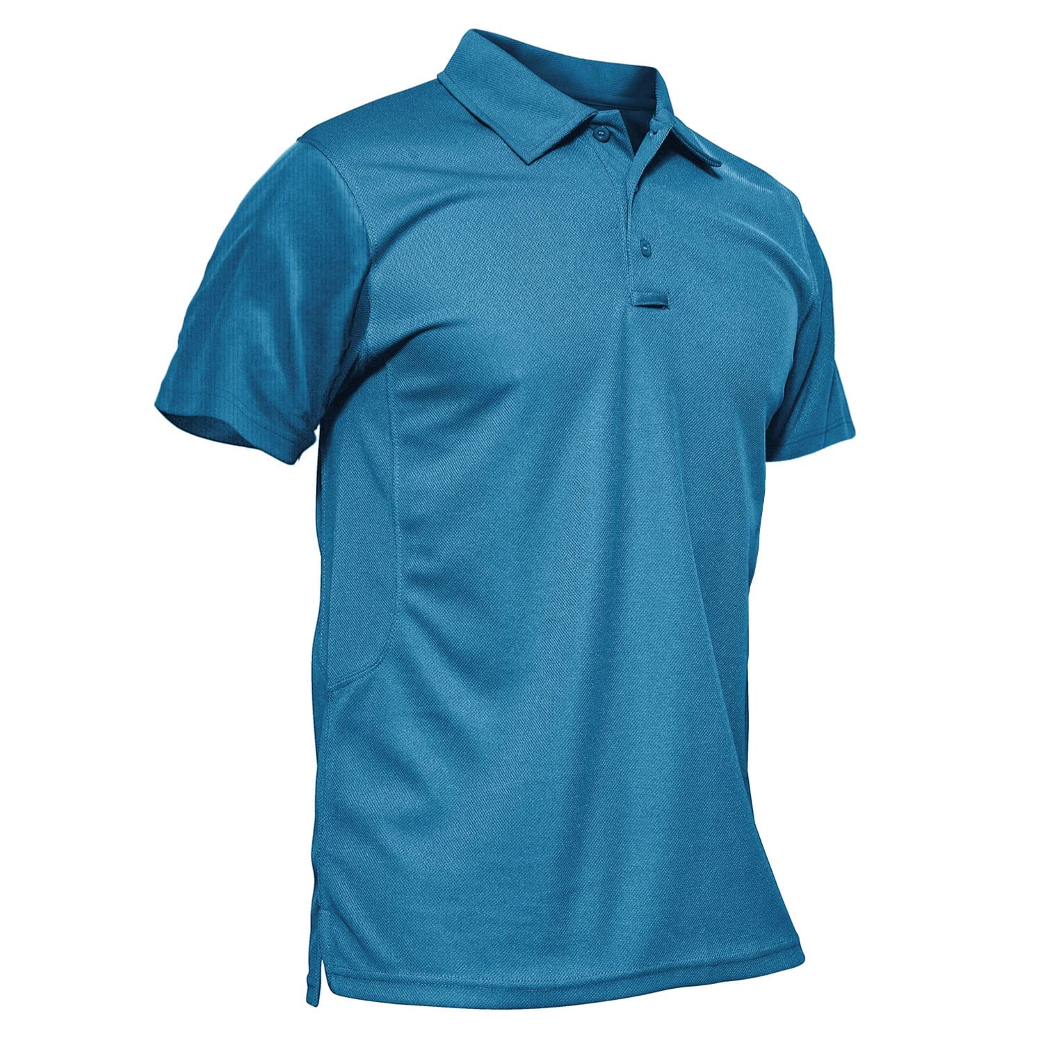 KEFITEVD Polos Transpirables para Hombre al Aire Libre Manga Corta Secado Rápido Camisetas de Camping — view 9