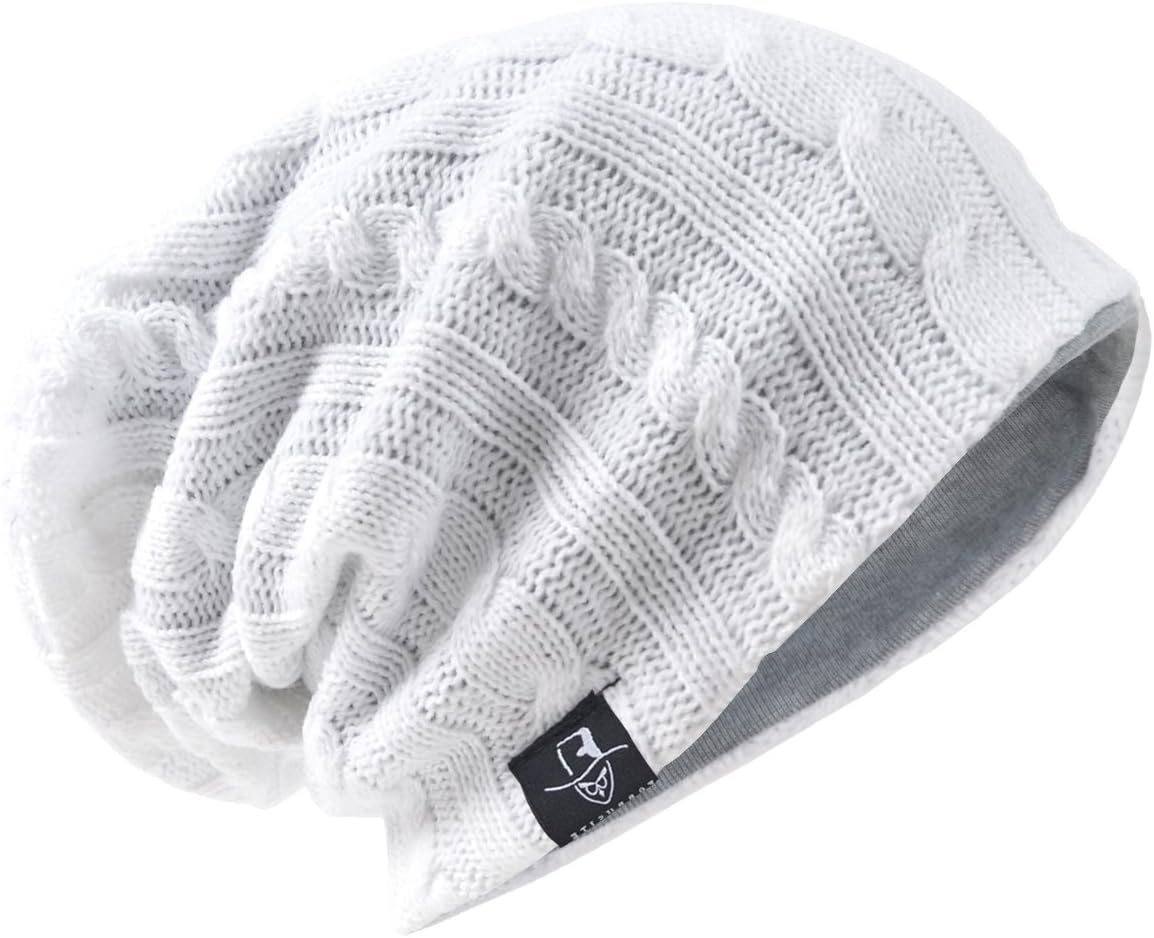 Men's Slouch Slouchy Beanie Oversize Summer Winter Skull Cap N010