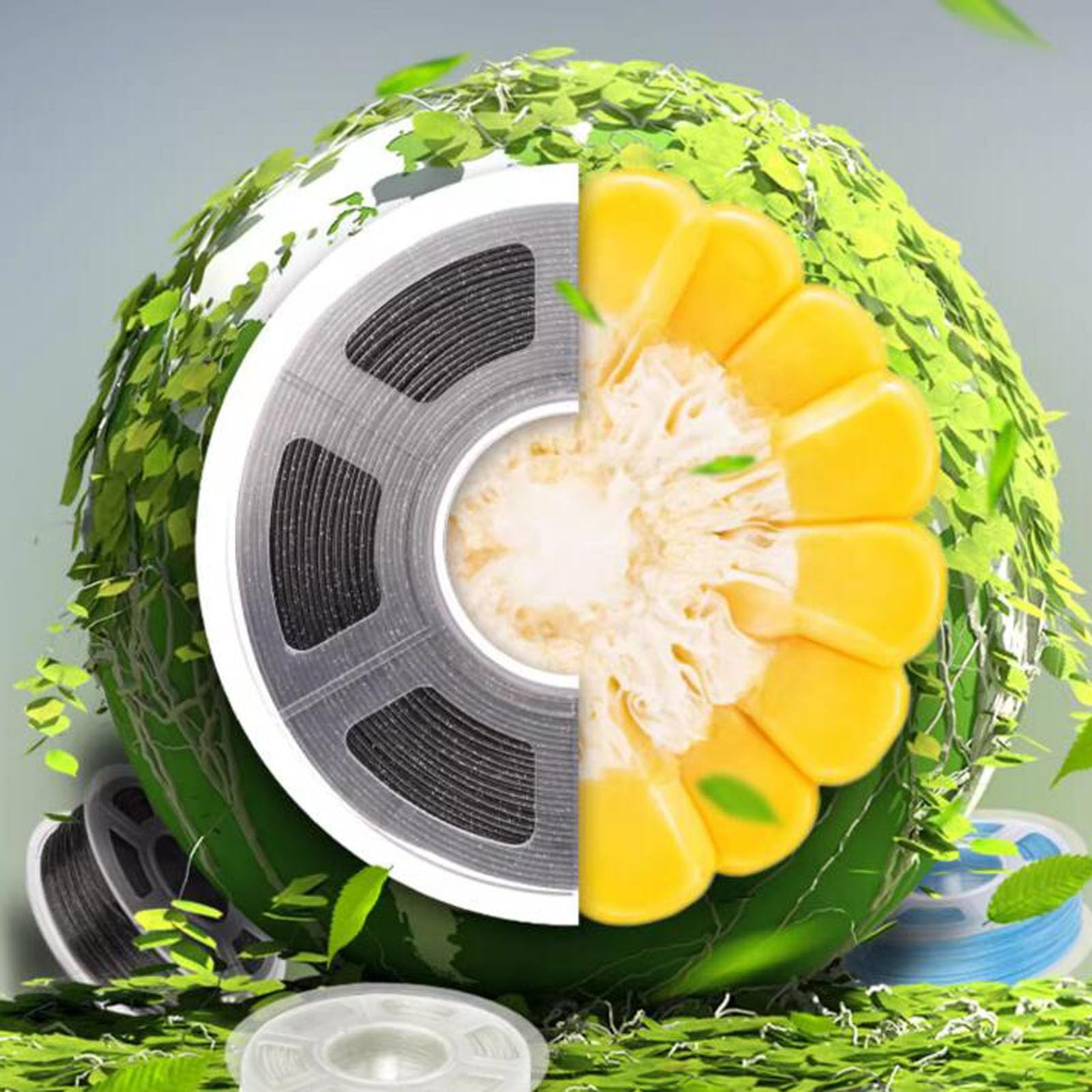 Materiały eksploatacyjne do drukowania 3D, filament PLA Flash do drukowania 3D, 1,75 mm, 1 kg, wielokolorowy do drukarek FDM (niebieski)