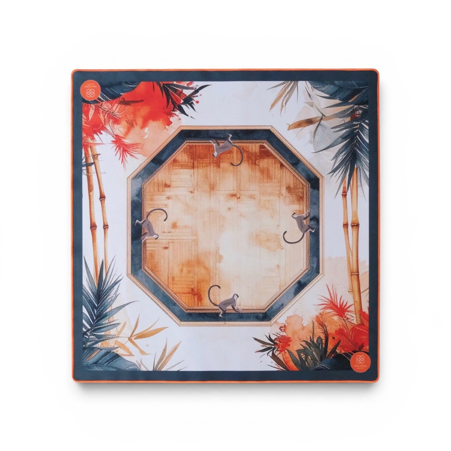 Photo 1 of Mahjong Atelier American Mahjong Mat - Tropical Jungle Theme