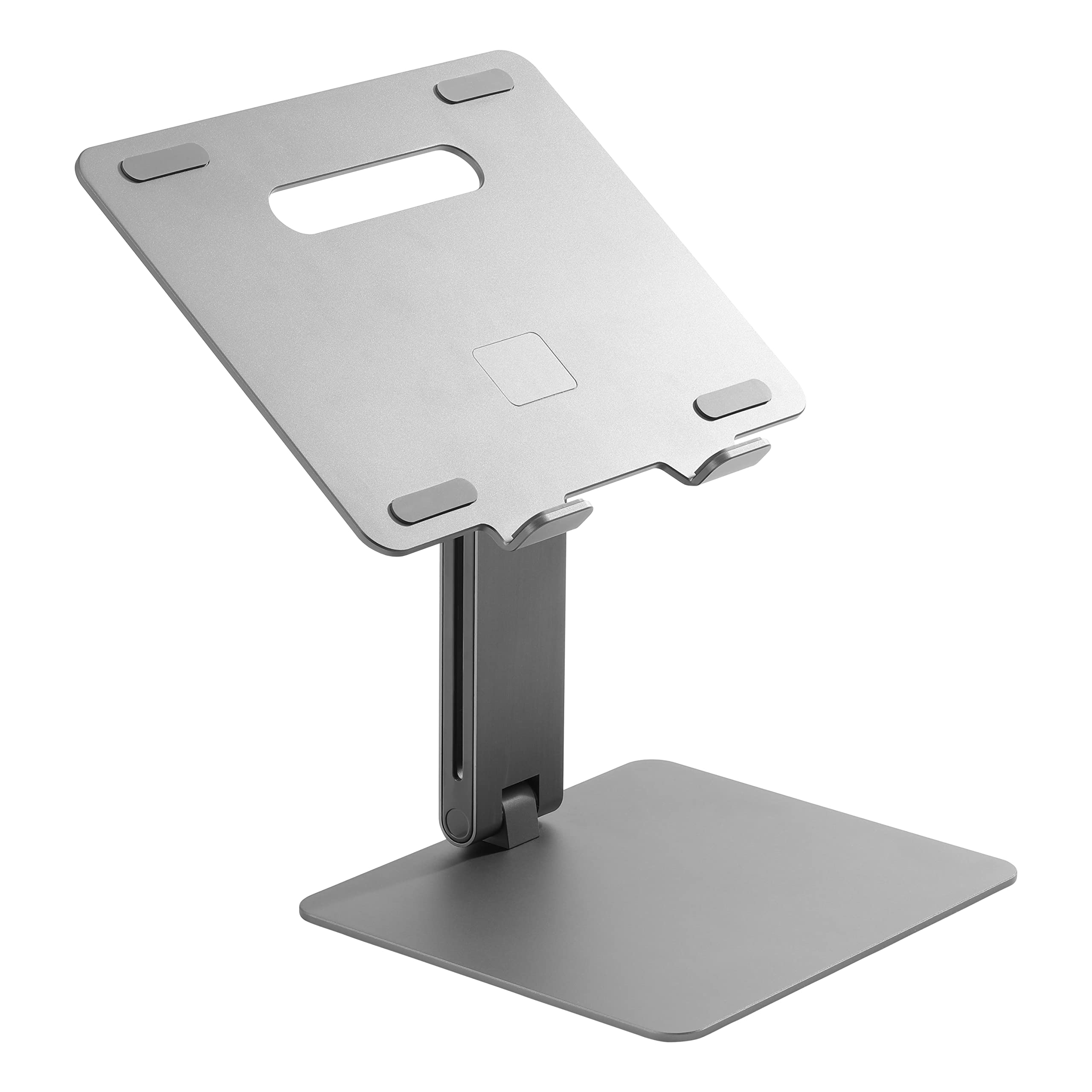 Contour Laptop Riser | Supporto portatile regolabile e robusto per notebook | Alluminio | Supporto ergonomico pieghevole per notebook | Compatibile con MacBook, laptop, notebook e tablet fino a 15,6"