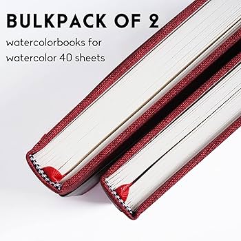 Amazon.co.jp: TAVOLOZZA 8.5インチ x 8.5インチ 水彩スケッチ