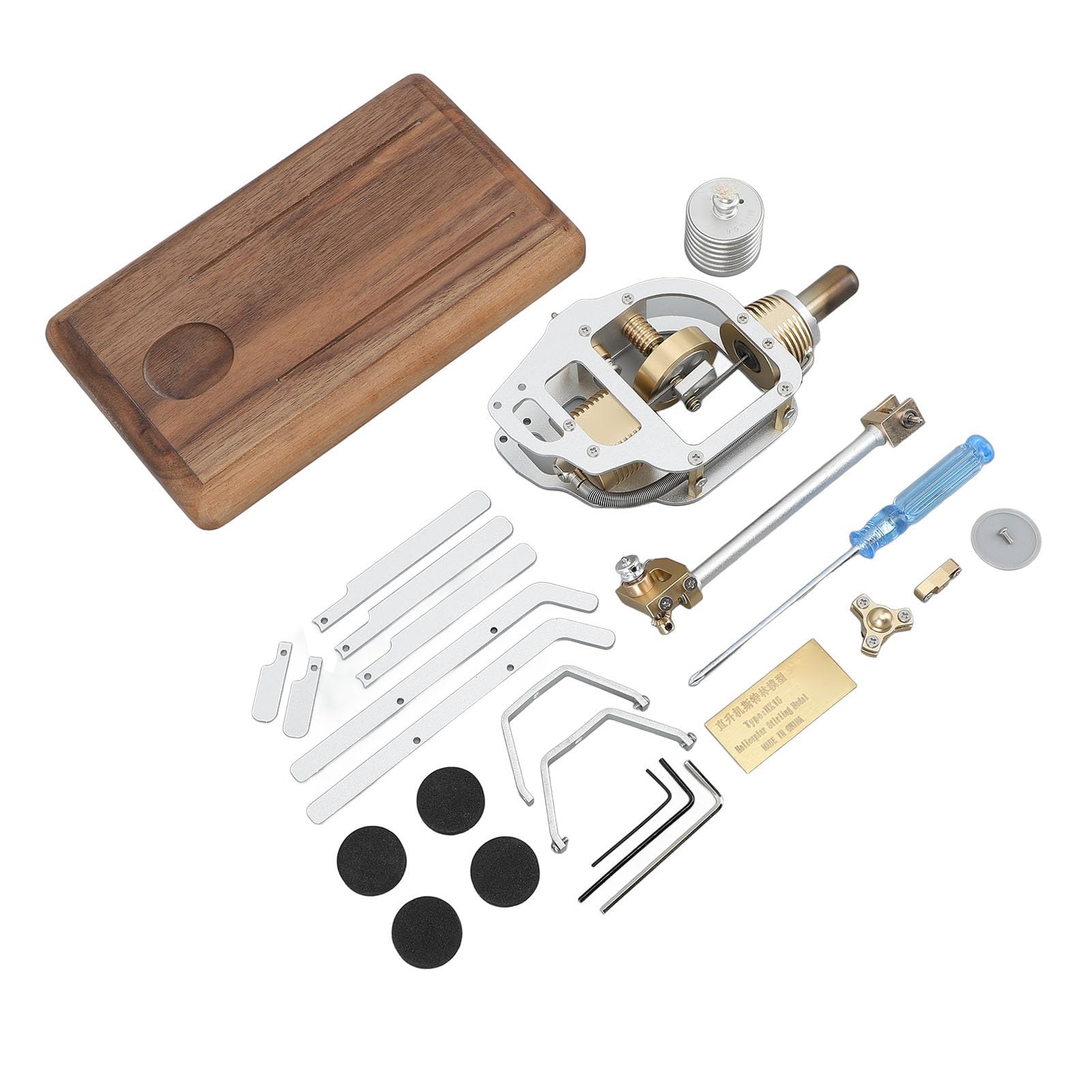 Kit modello elicottero motore Stirling artigianato squisito Tecnologia micromotore Fisica educativa Esperimento scientifico Giocattolo per bambini Progetti scientifici