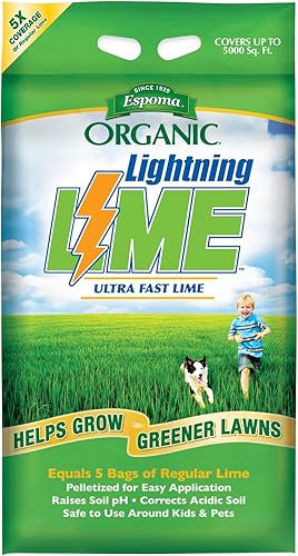 Espoma LL30 Fertilizante orgánico Lightning Lime, 30 lb
