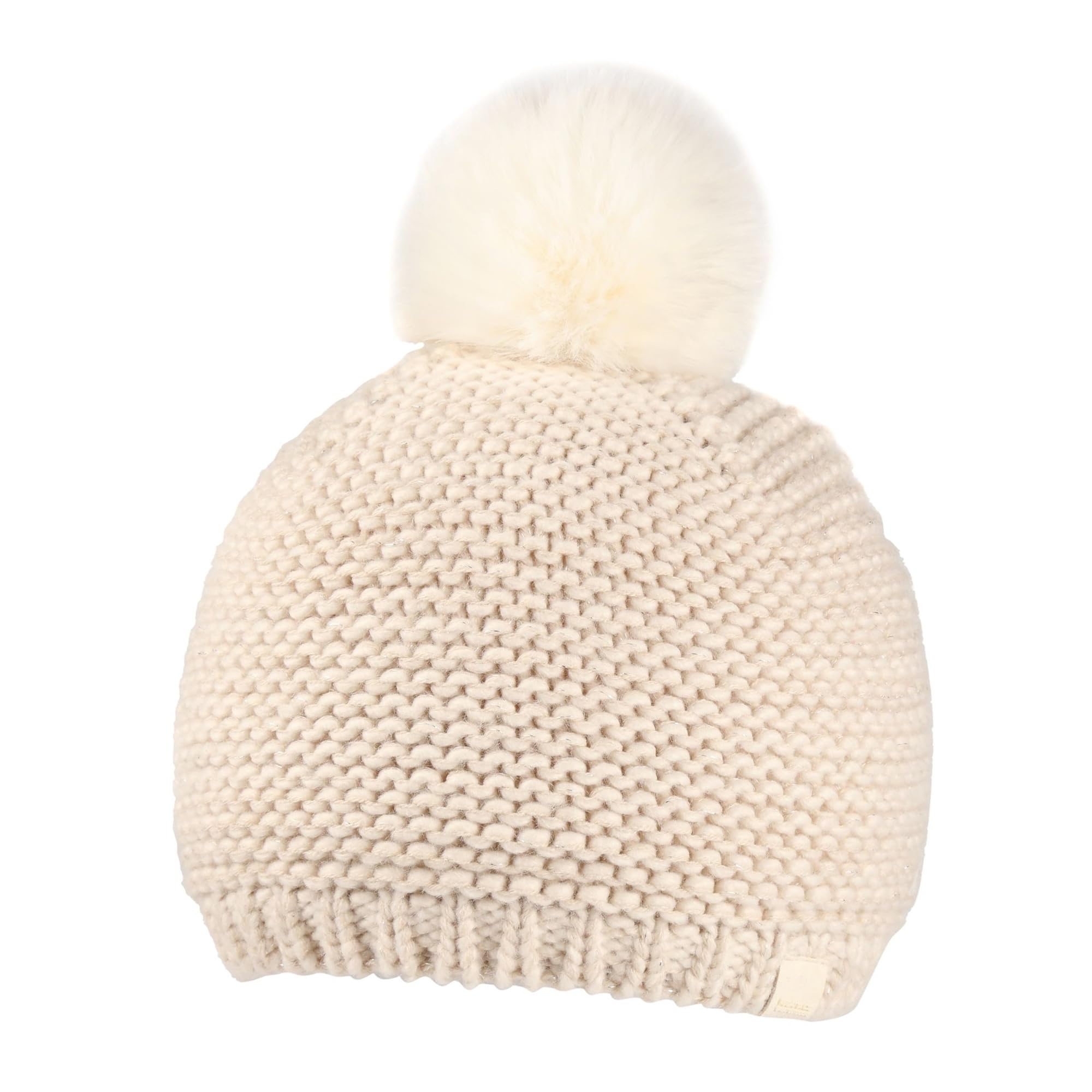 Regatta Lorelai V Beanie Women's One Size Light Vanilla Faux Fur Pom Pom