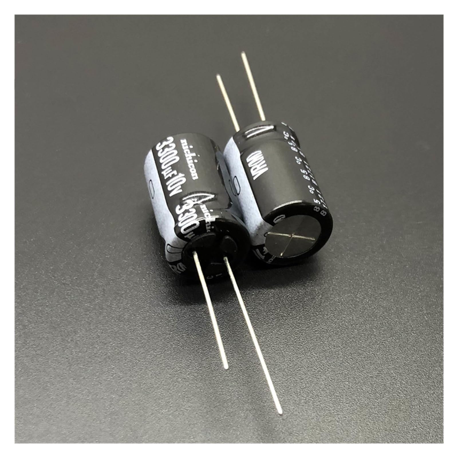 Condensateur électrolytique 3300uF 10V radial 12.5x20mm pour réparation carte mère et audio