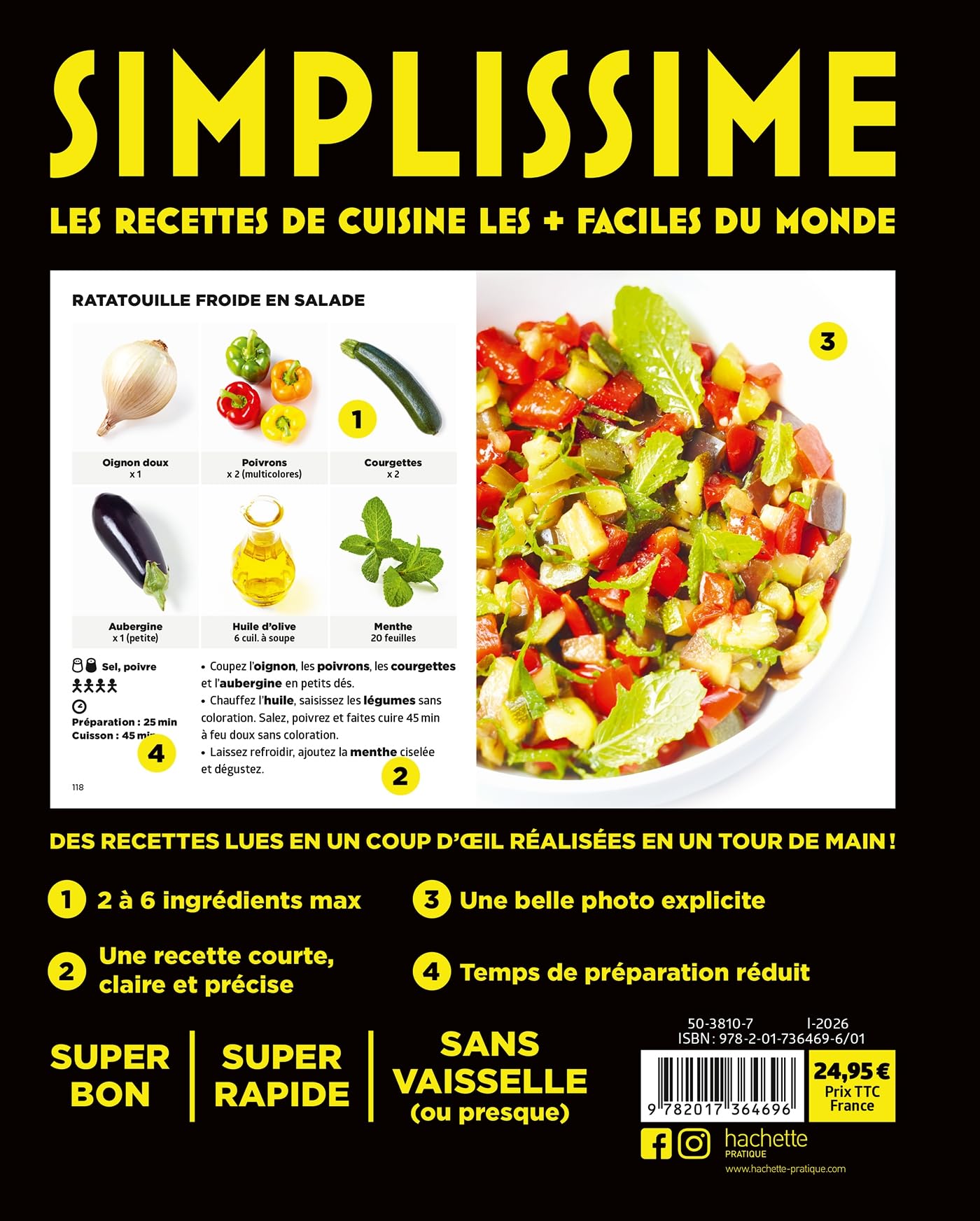 Simplissime - Le livre de cuisine le plus facile du monde: Nouvelle édition
