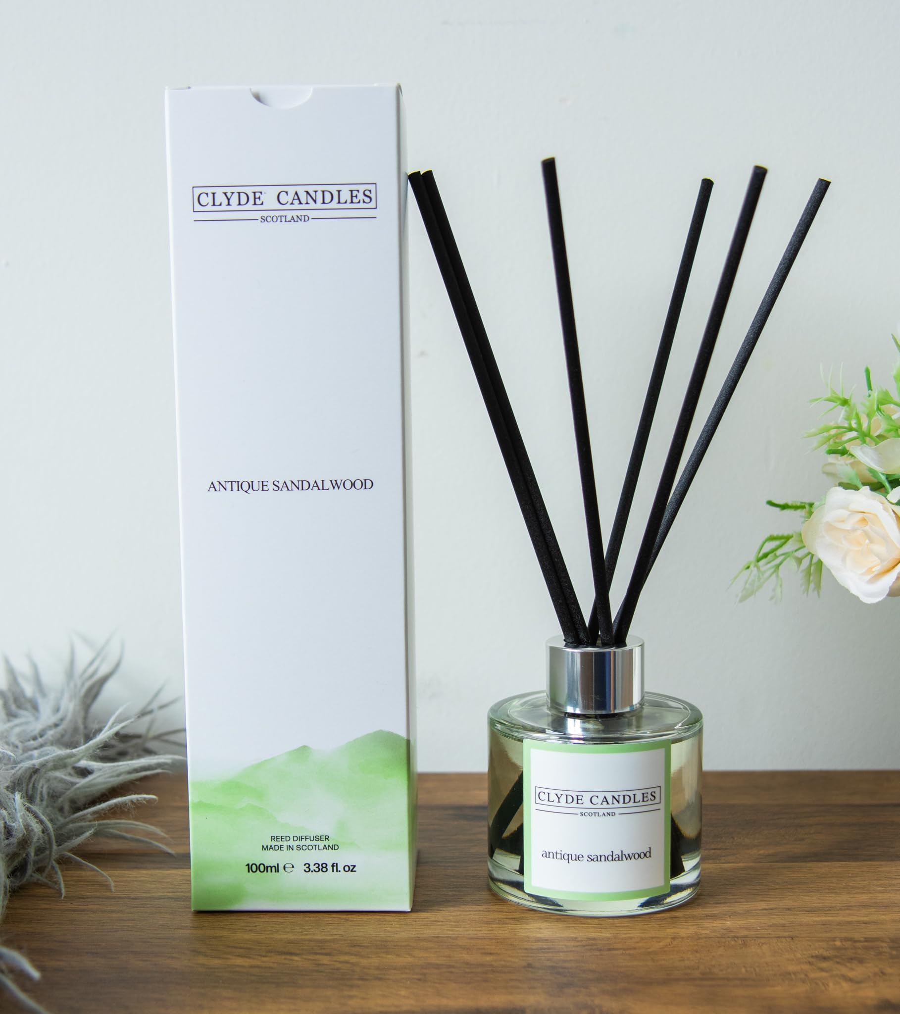 Seaside Reed Diffuser - Clyde Candles, Luxury Diffuser Oil with a Set ...