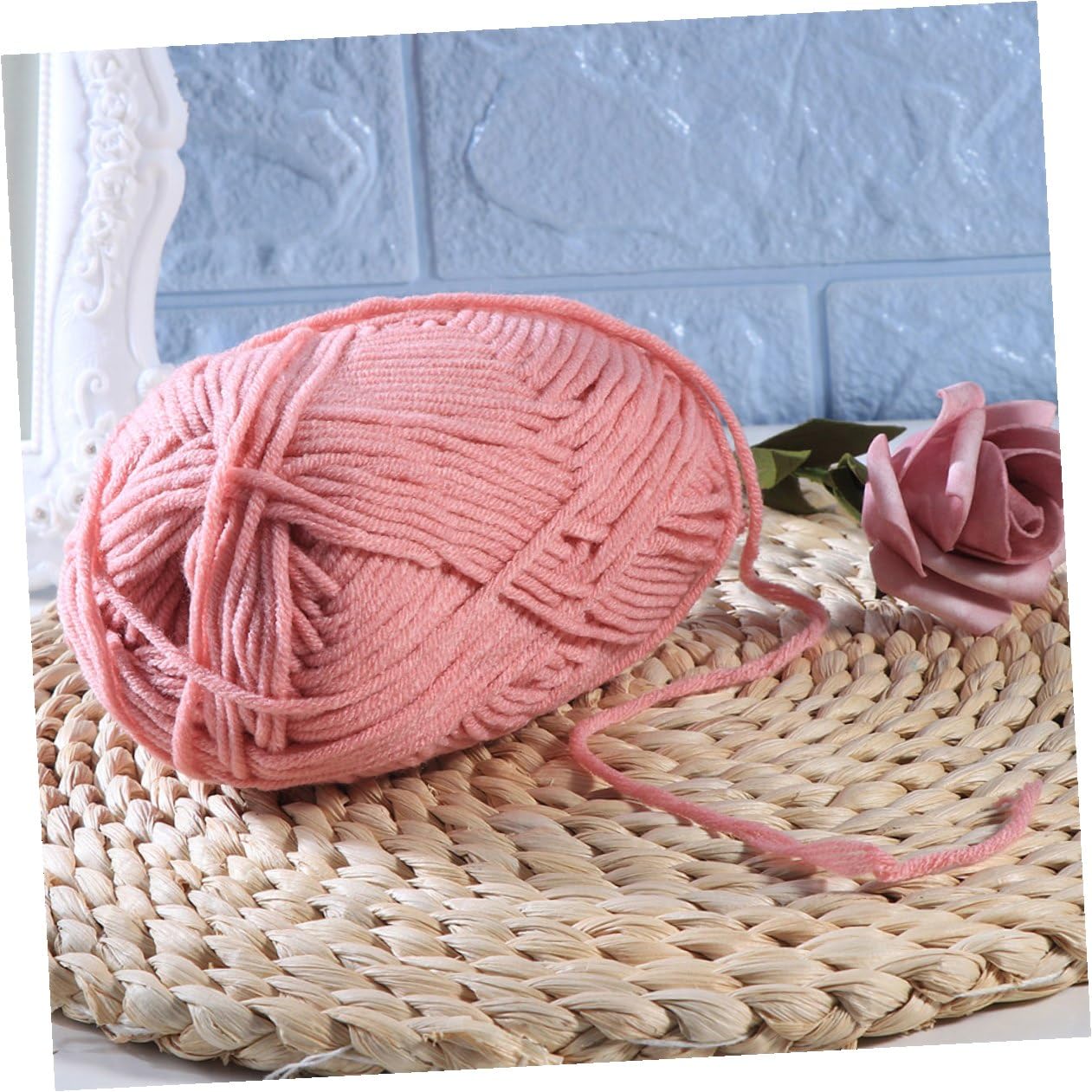 NOLITOY 10 Rollos Hilo de Algodón para Tejer Cordón de Algodón de Calidad para Macramé DIY y Proyectos de Ganchillo