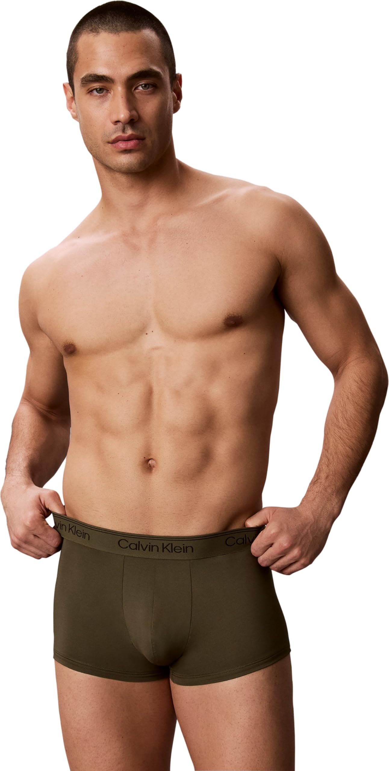 Calvin Klein Herren Low Rise Trunk 5pk Lv00nb4412 Badehose