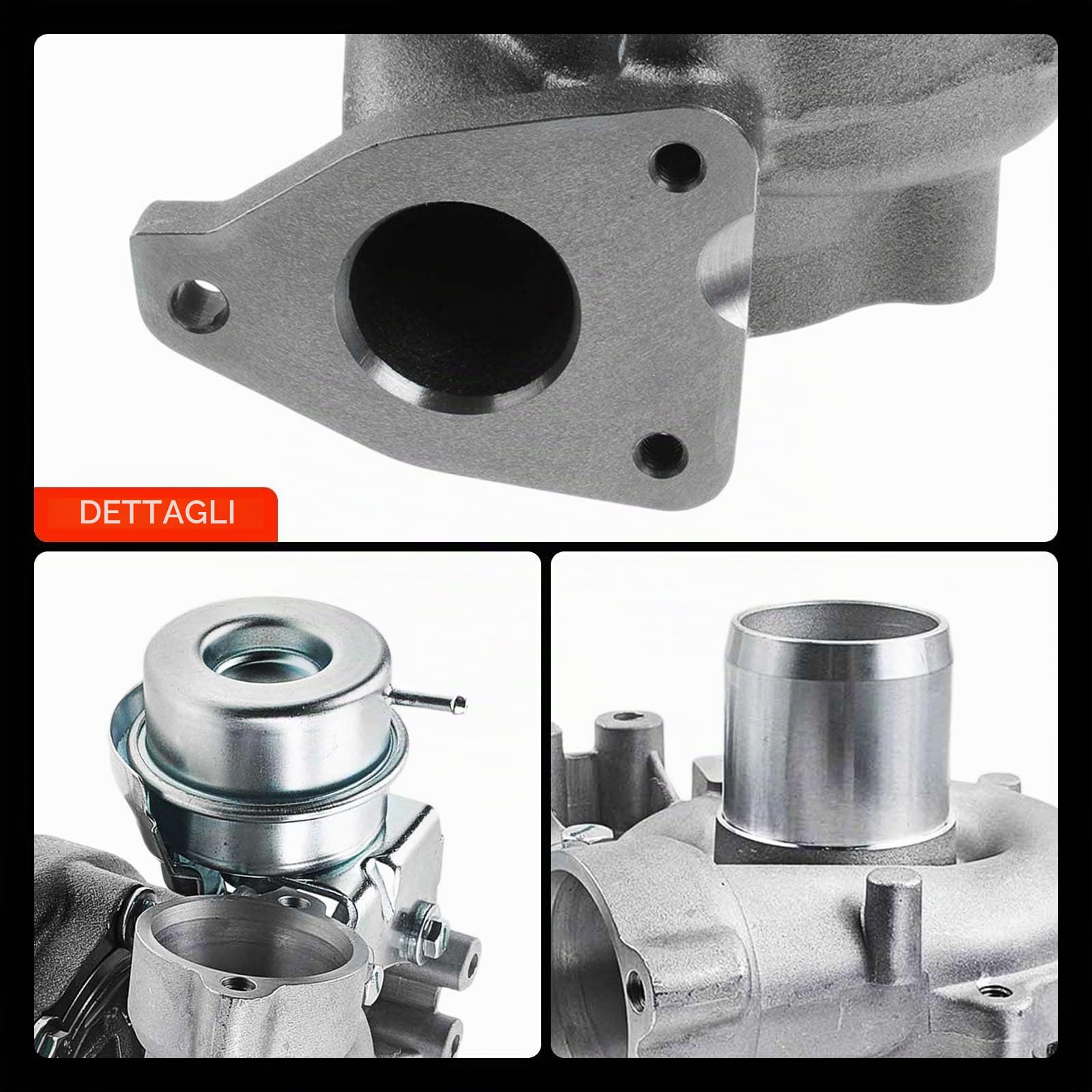 Frankberg Turbocompressore 54389700005 | Compatibile con: Scénic III JZ0/1, X-Trail T32 T32R T32RR, M.e.g.a.n.e III Grandtour KZ0/1
