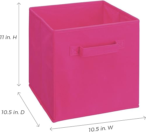 Miniatura 10 de Cajón de tela cúbico ClosetMaid 11469, morado, empaque de 2