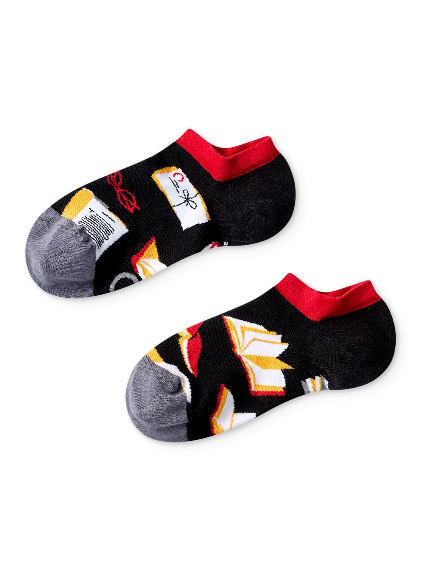 Dedoles Calzini Unisex Donna Uomo & Bambini Calze Cotone con tanti Design divertenti Calcio Bicicletta Piante Cavalli Regalo sinistra destra diversi
