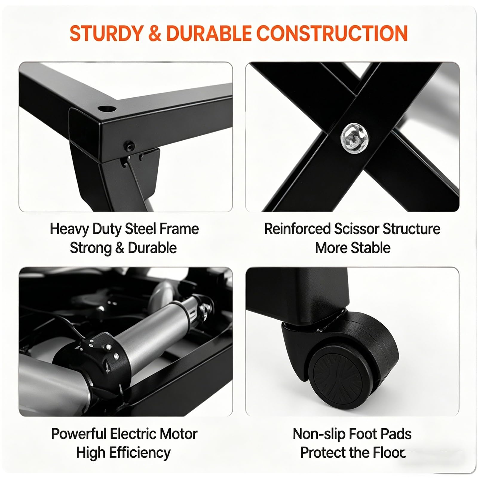 Mesa Elevadora EléCtrica, Mesa Elevadora De Tijera, Plataforma Con Estructura De ElevacióN Y Control Manual Capacidad De 330 Lb, Plataforma EléCtrica De Altura Ajustable