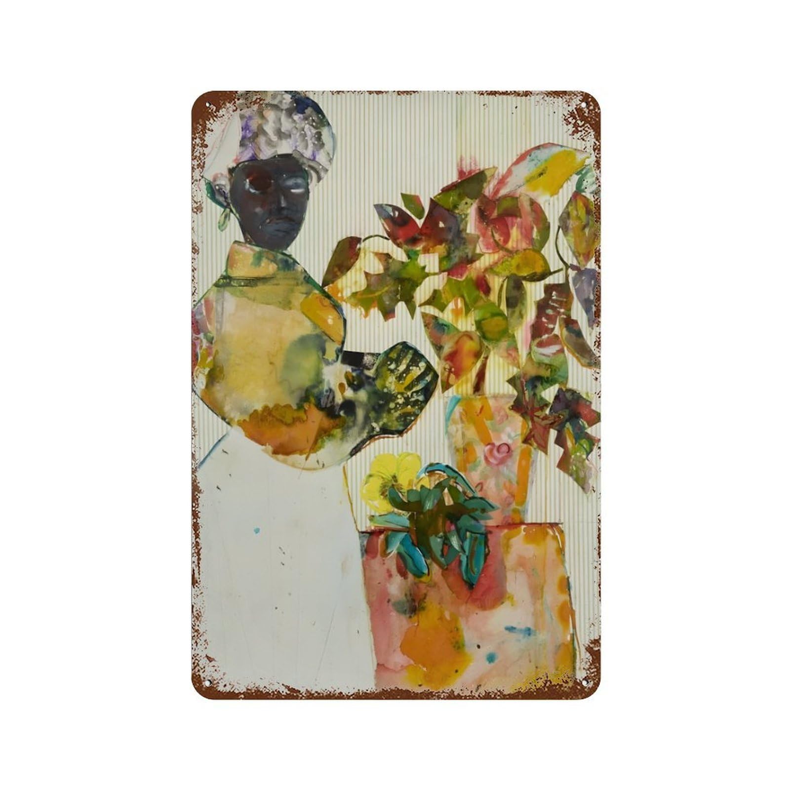 xiaoxiaoshen Romare Bearden (20) Wall Decor Art Metal Tin Poster Modern Home Decor Art Home Bar Shop Decorations Vintage Sign 30x20cm