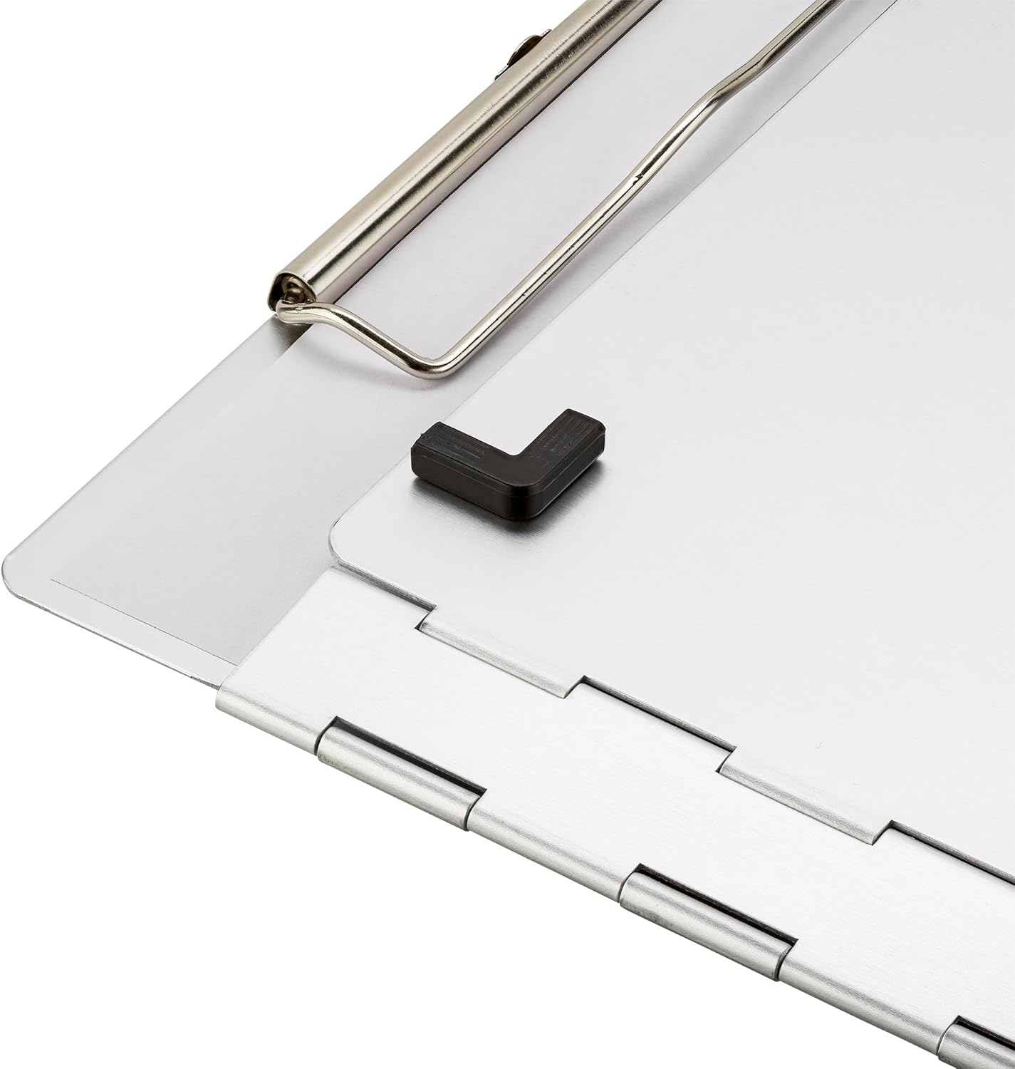 Saunders 22017 Document Clipboard, Side Opening, 22.5 x 32.5 cm – Silver
