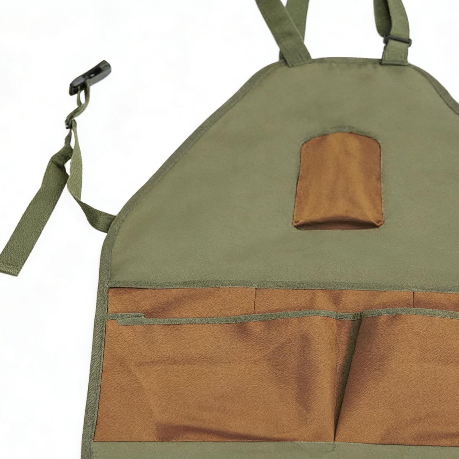 Grembiule da giardino con tasche, regolabile con tasche, grembiule da lavoro da giardinaggio, da donna, per la raccolta della vita, lavori agricoli, manutenzione degli uomini e donne