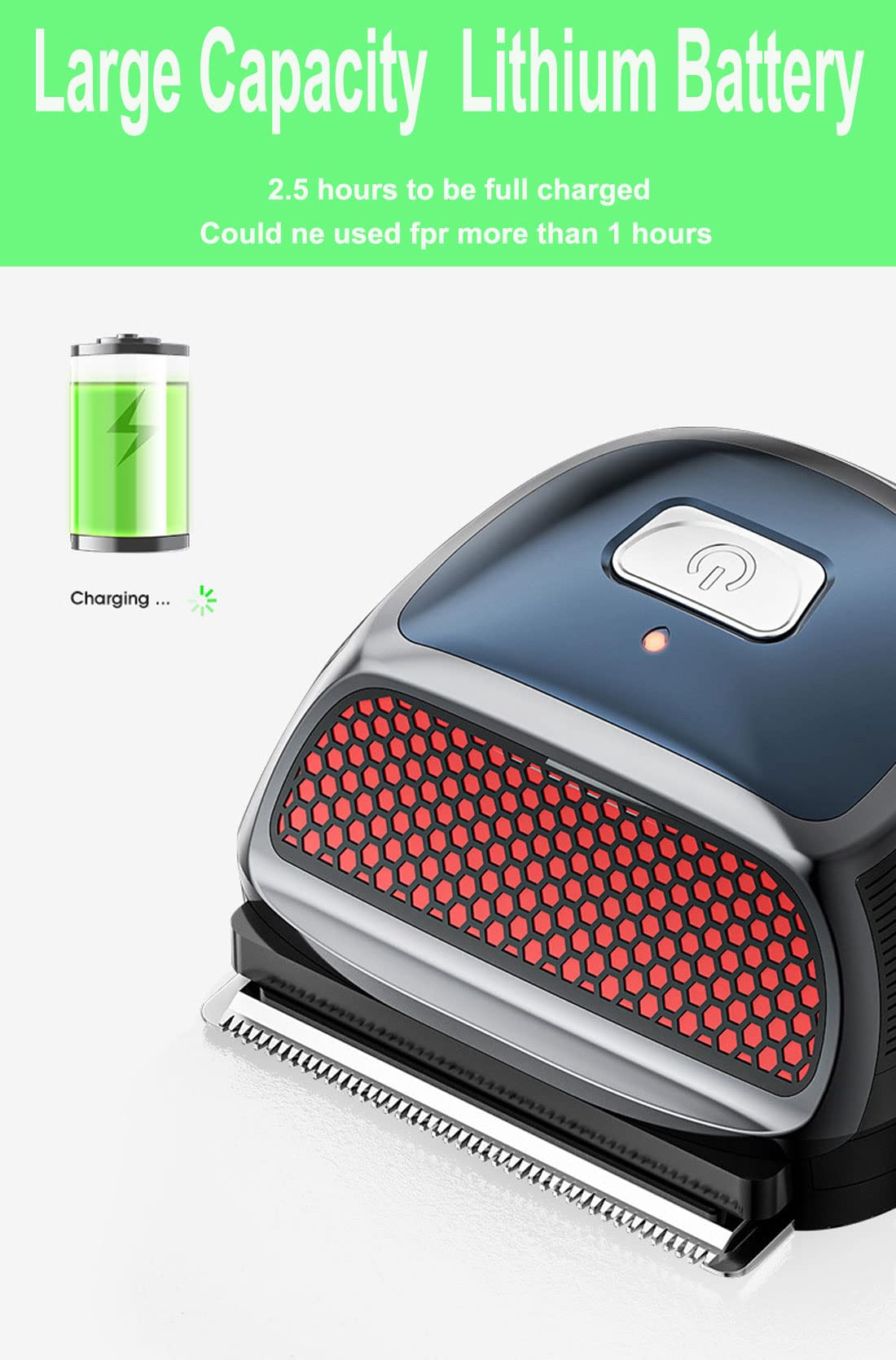 SUYOOULIN Cortapelos para hombre, kit de corte de pelo automático para hombres, recortadora de pelo recargable profesional con 9 peines limitados