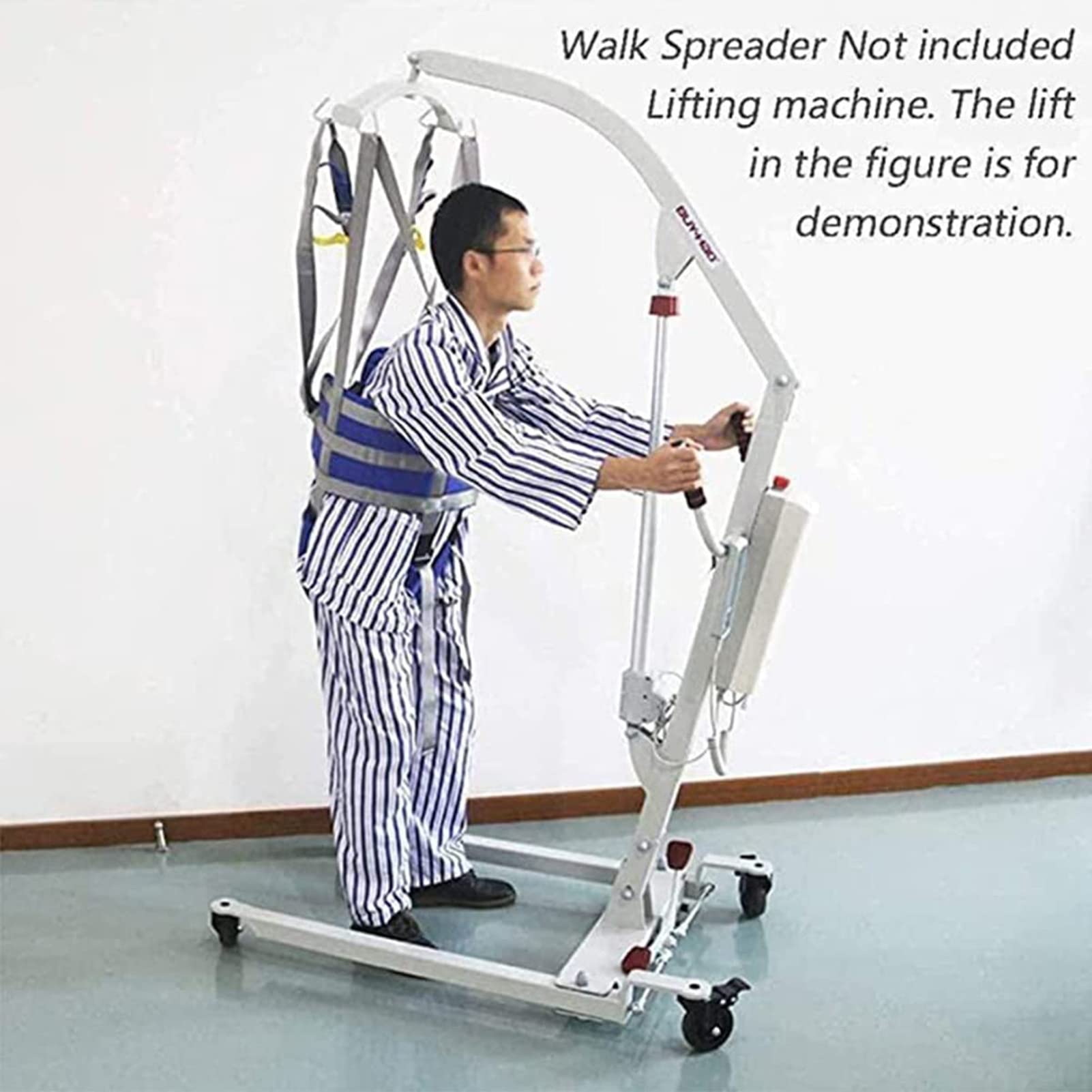 Arnés de Elevación de Paciente de Cuerpo Completo, Ayuda para Caminar De Pie Eslingas, Entrenadores de Piernas Cinturón De Transferencia, Excluyendo Grúas