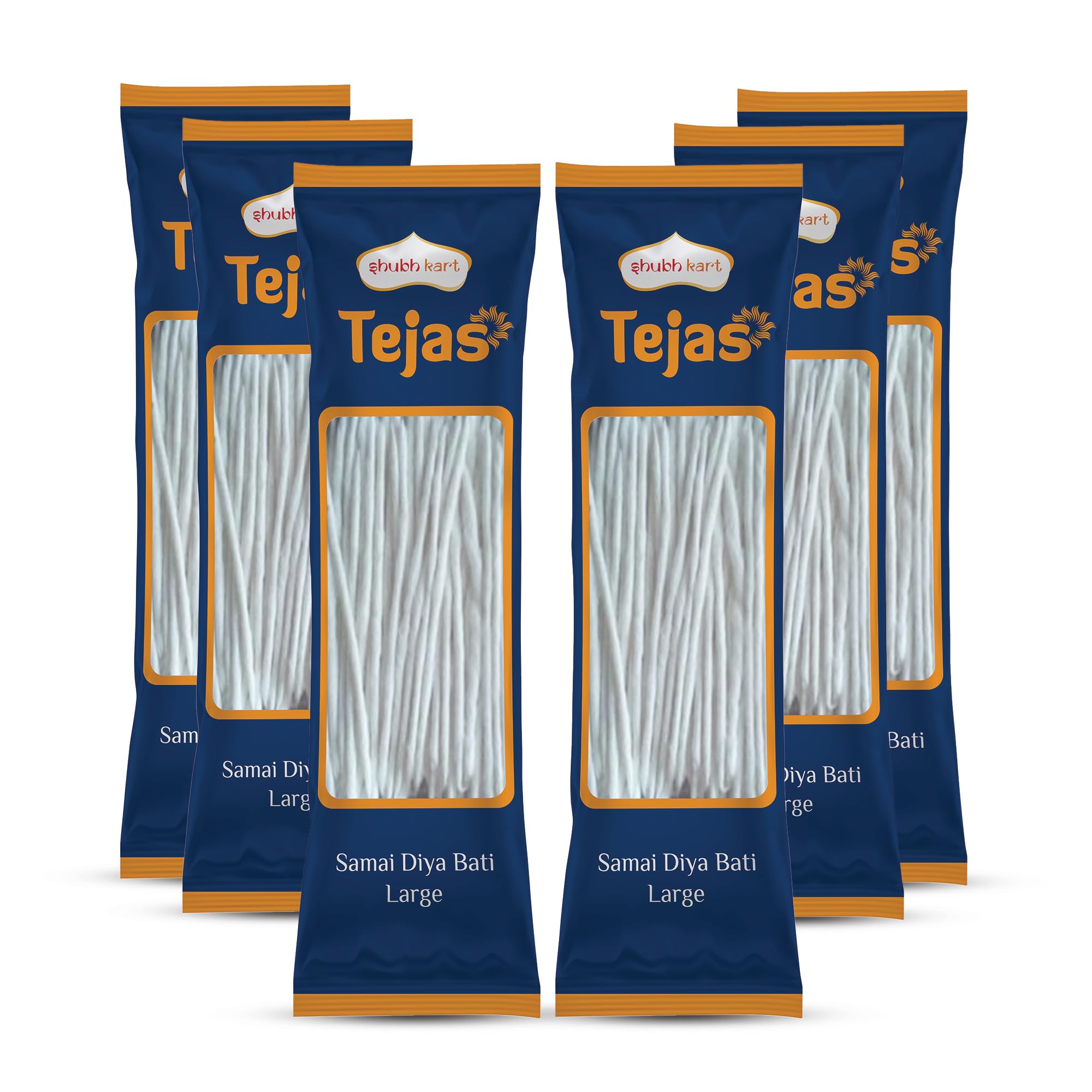 Long Cotton Puja Wicks - Pack of 1000 -10