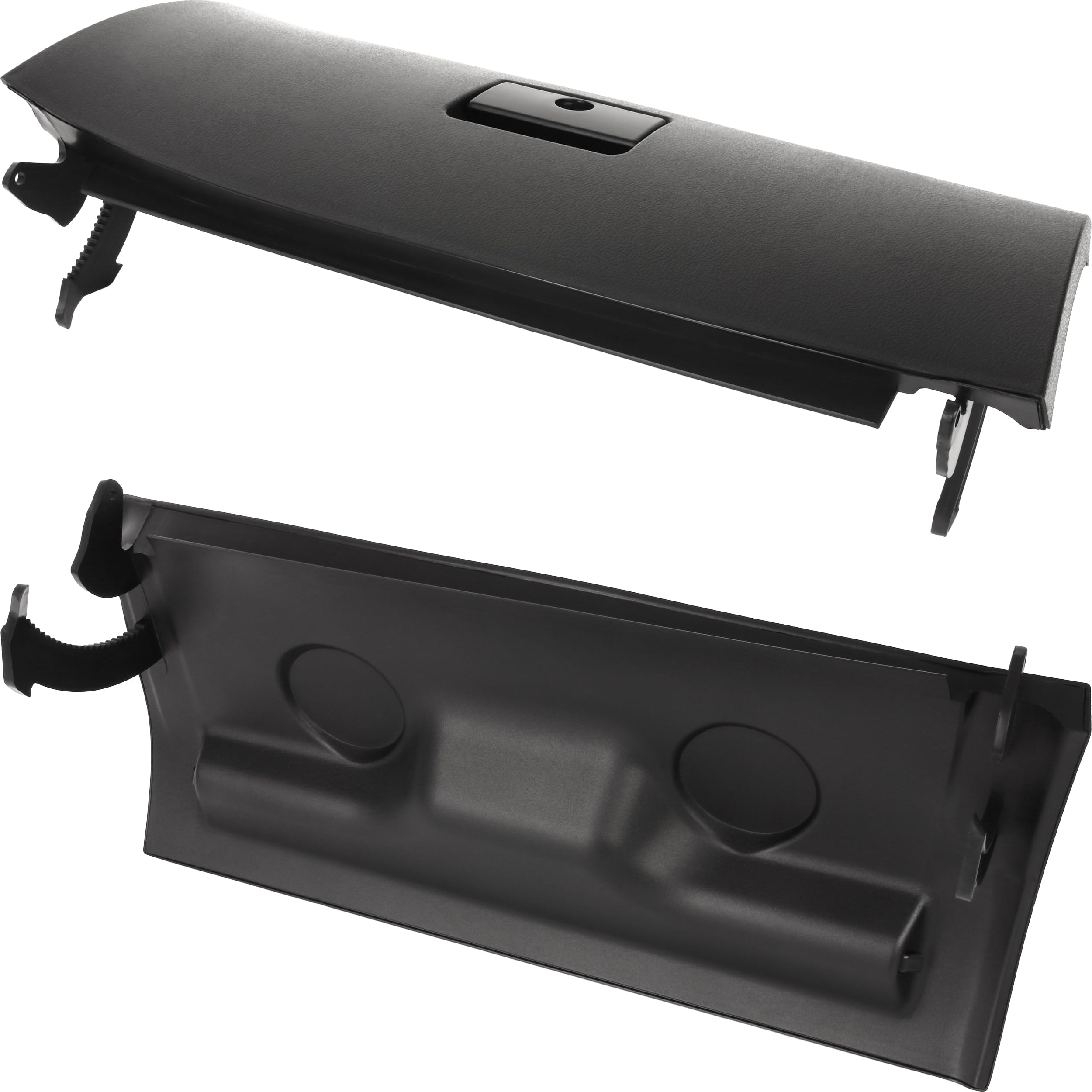 RECAMBO Handschuhfach Deckel Klappe Schwarz passend für VW Golf 4 1J BJ 1997-2006 - OEM-Optik, passgenaue Aufnahme, einfache Montage, langlebige Materialien, Innenraum-Reparatur