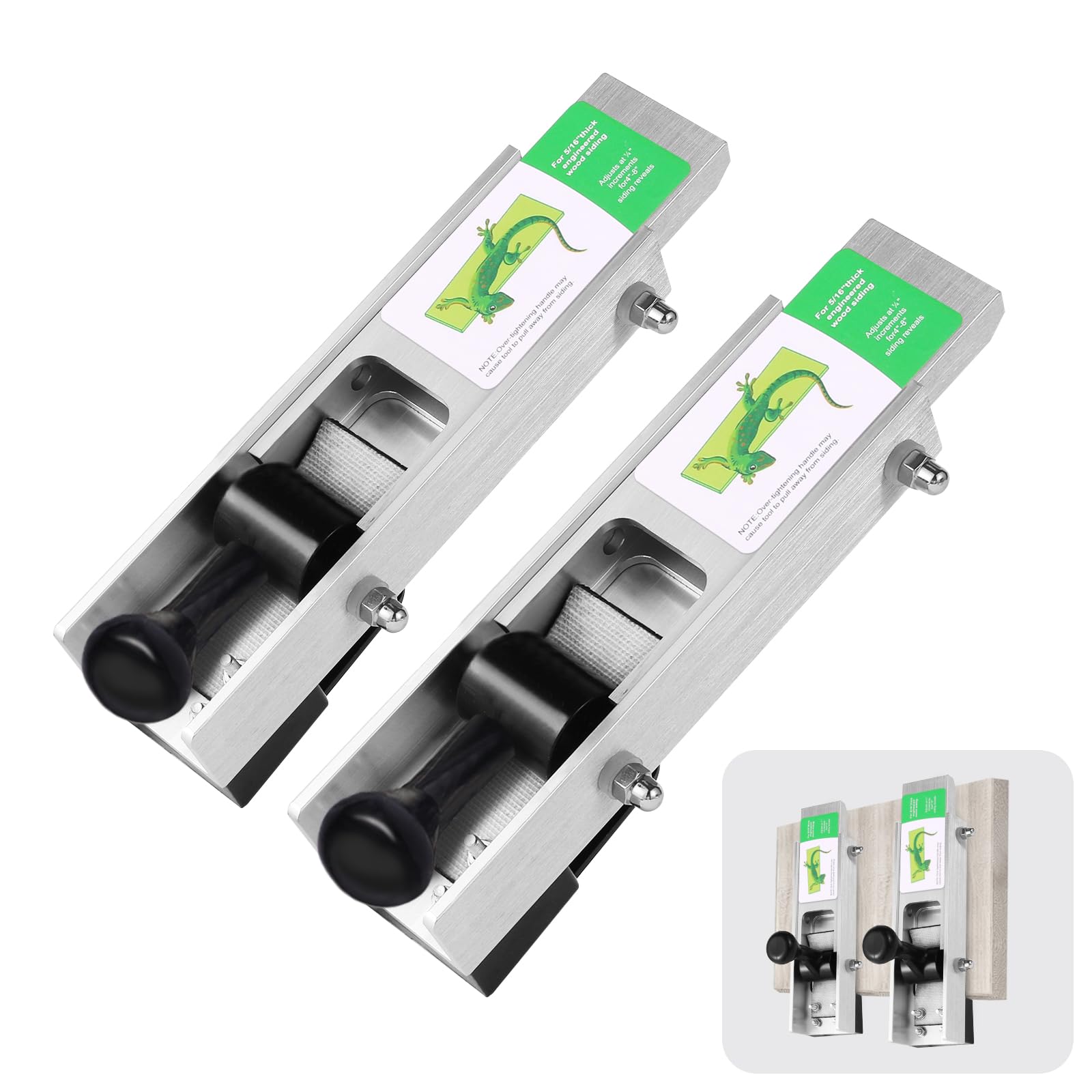 Adwrparts Aluminum Home Siding Installation Tool Kit Compatible with 5/16 Inch Fiber Cement Composite Siding for Installation Professional-Grade Tool