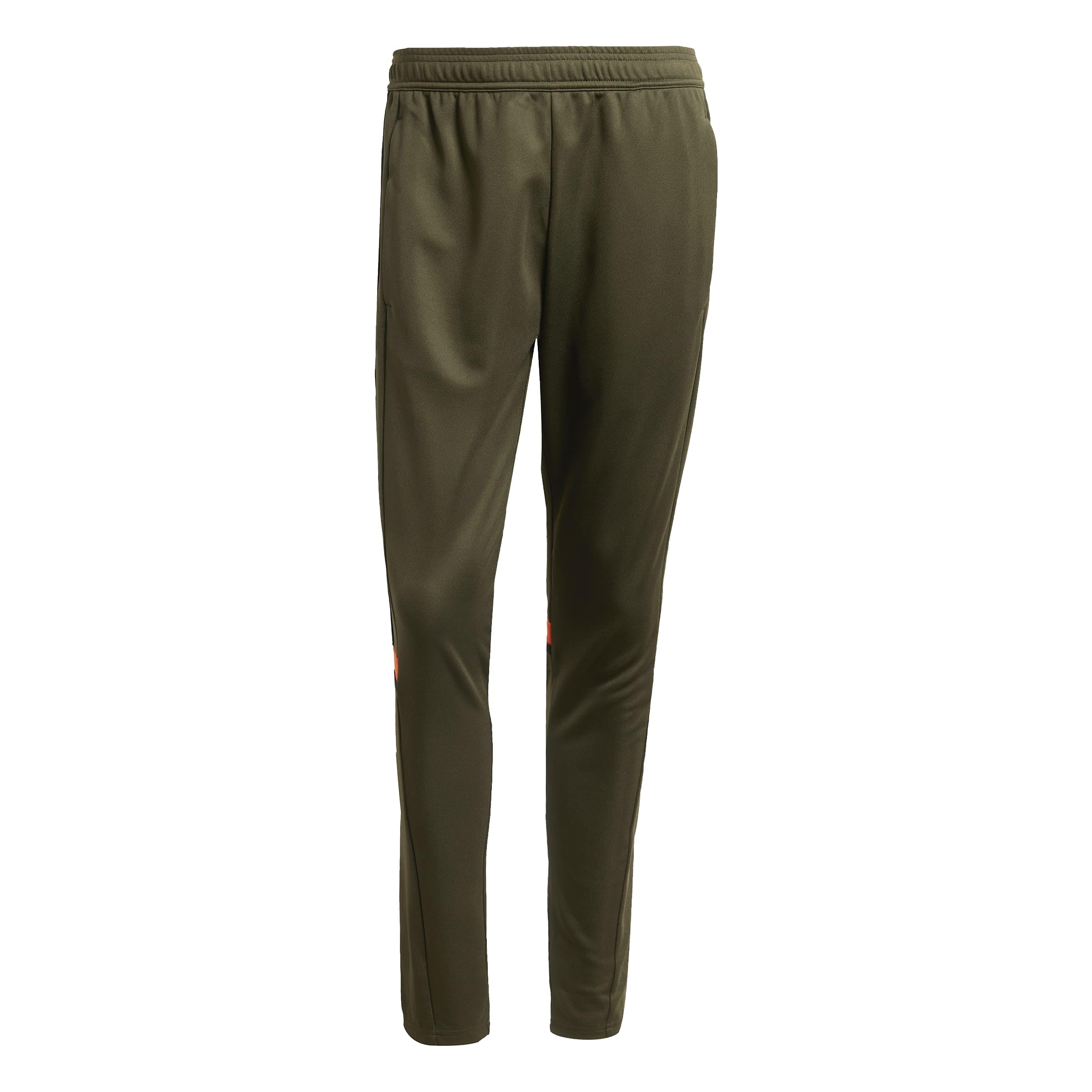 adidas Men's SQUADRA25 Training Pant, Night Cargo/Black/Semi Impact Orange, L