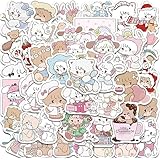 ミッコ ステッカー かわいい 120枚セット 防水 スーツケース ノート バイク 車 用 キャラクター