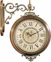 Amazon.com: zxb-shop Table Clocks Double-Sided Wall Clock