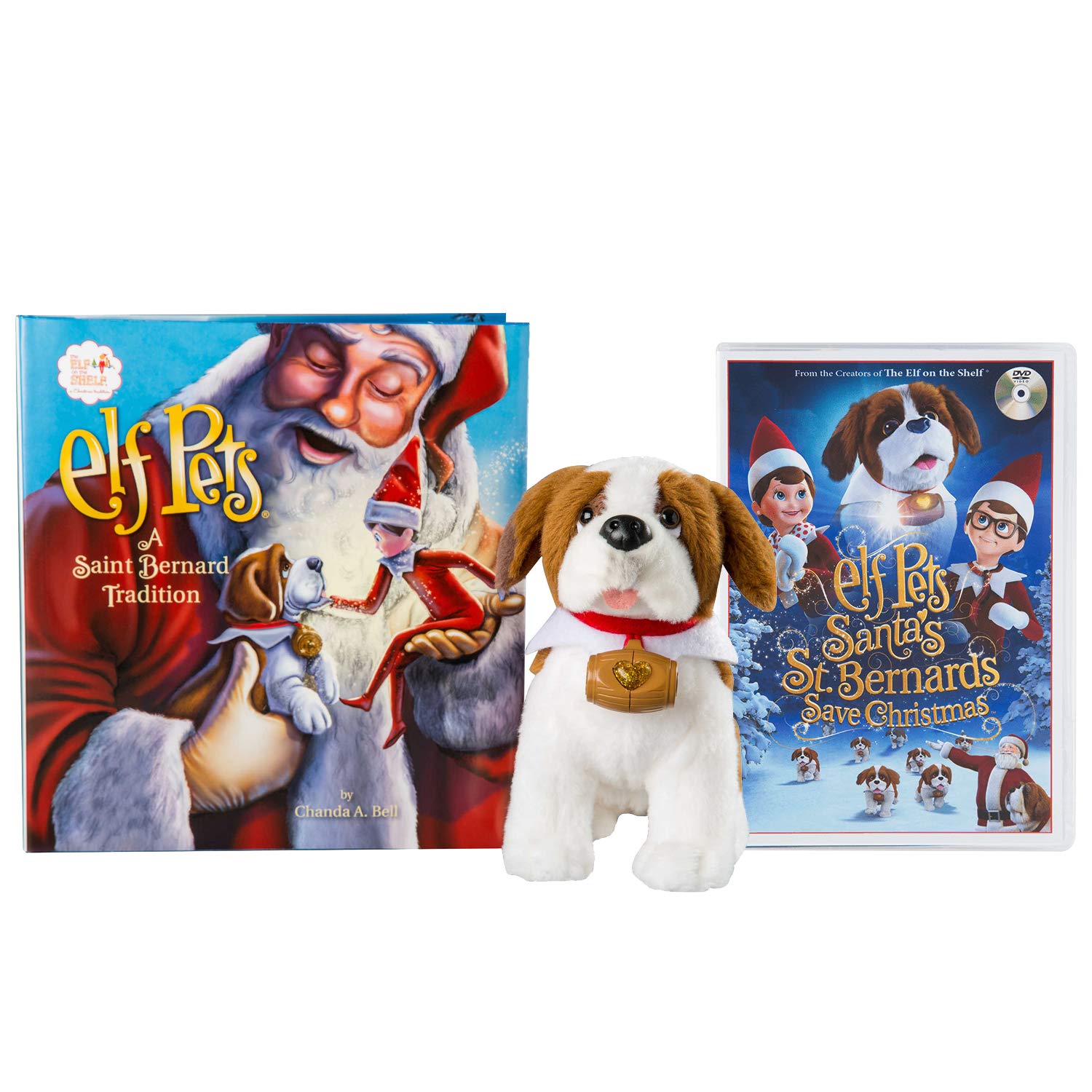 Buy The Elf on the Shelf A Christmas Tradition Elf Pets St. Bernard