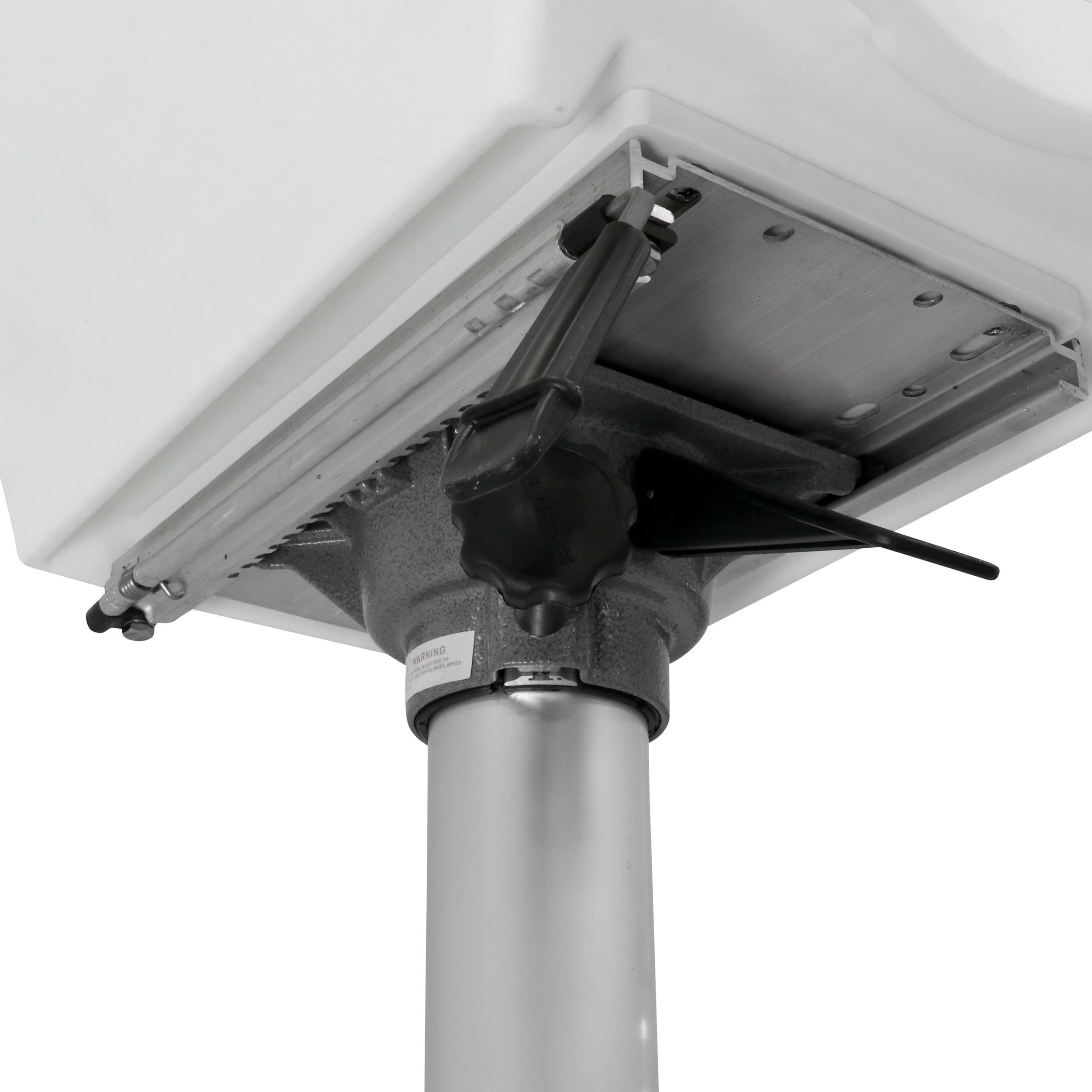 Wise 8WD007-710 Deluxe Pilot Chair with Cushions, Mounting Plate, Fixed Height Pedestal and Seat Slide