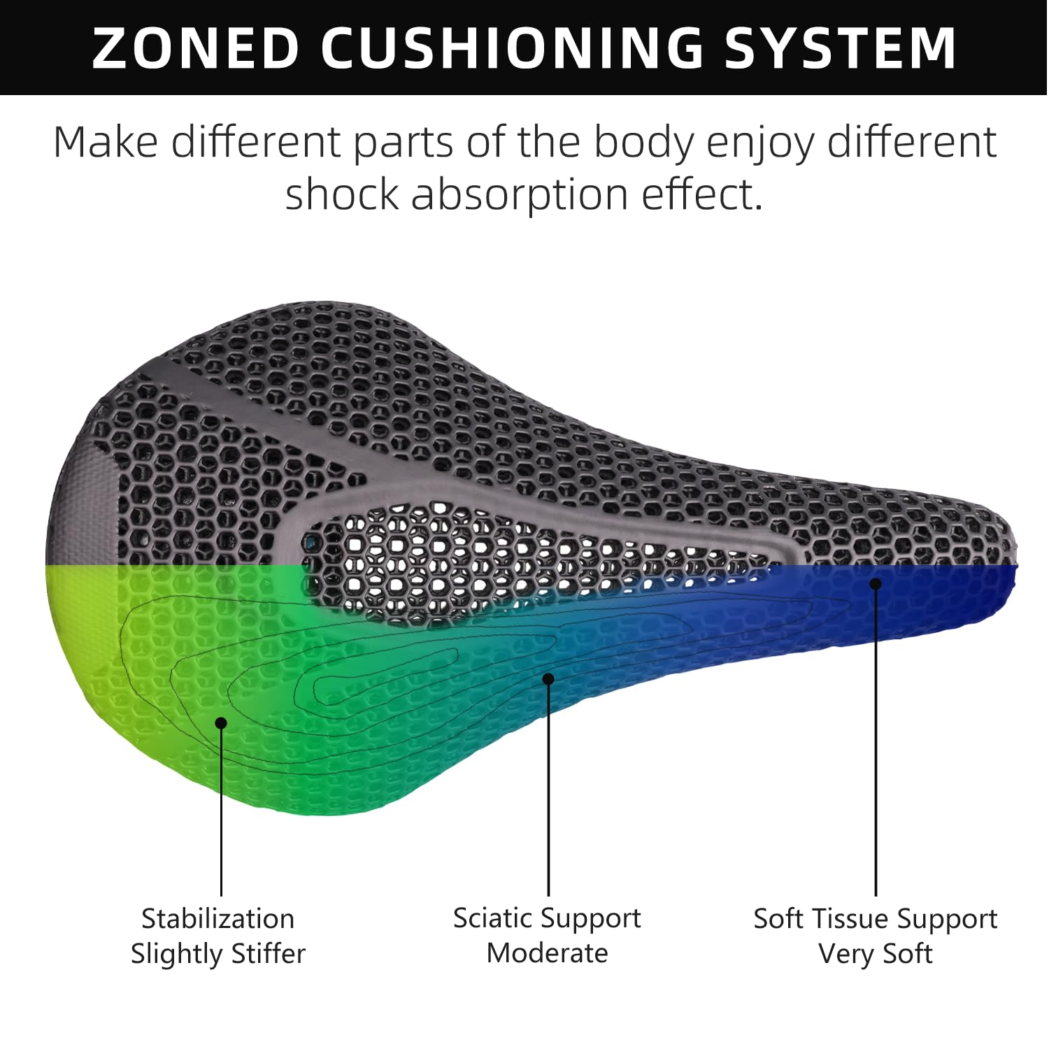 Amazon | 3Dプリント自転車サドル フルカーボンファイバー製