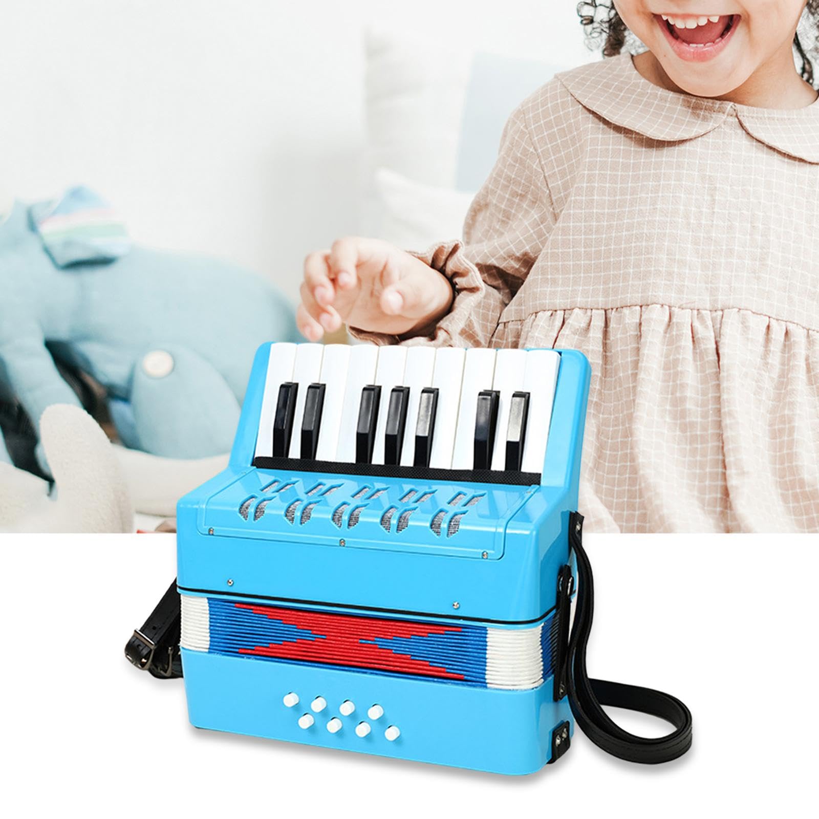 Amazon | Generic 17 キー 8 ベースピアノアコーディオン子供