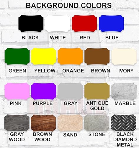 Miniatura 6 de Cartel blanco personalizado de aluminio 007 con tu nombre